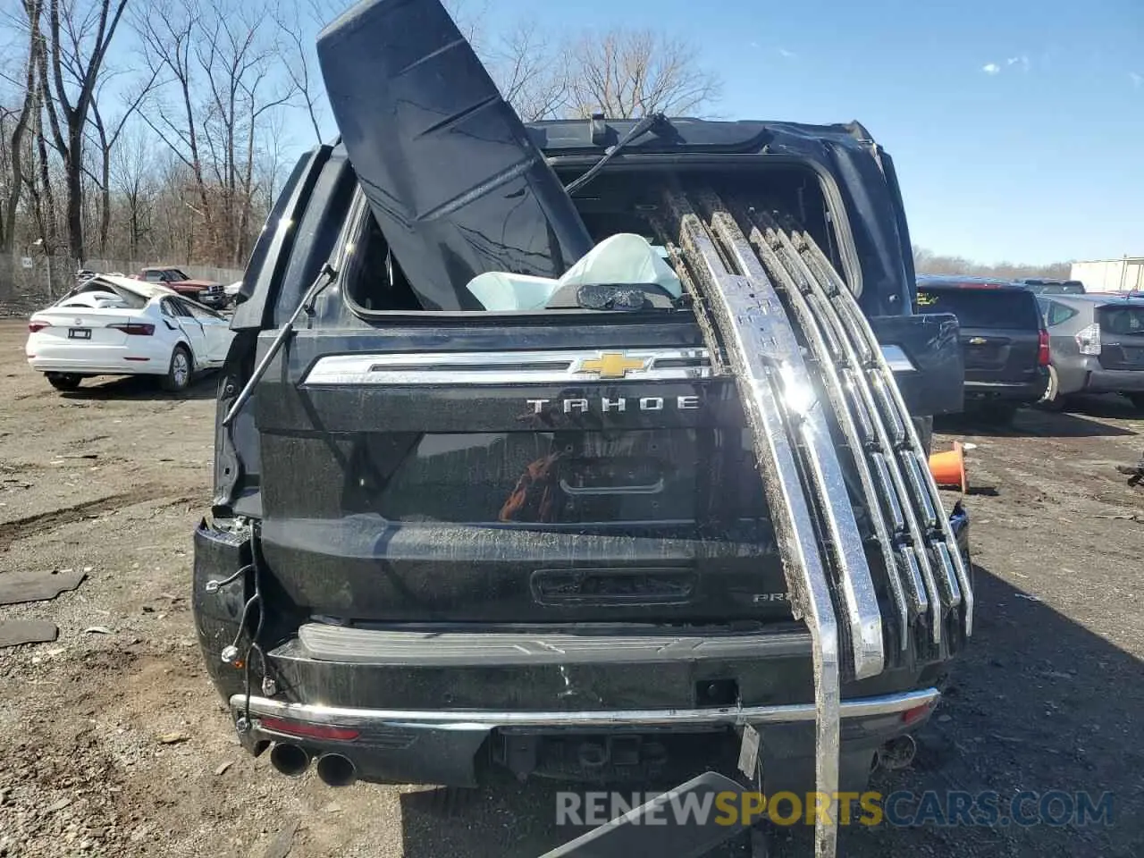 6 fotografías del automóvil dañado 1GNSKSKL5RR129776 CHEVROLET TAHOE 2024