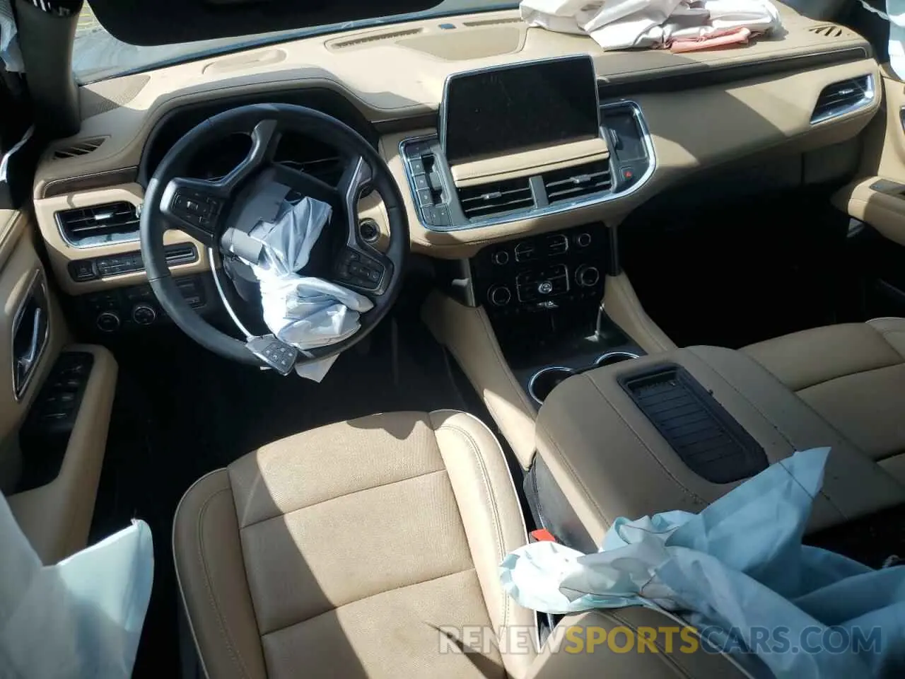 8 fotografías del automóvil dañado 1GNSKSKL5RR129776 CHEVROLET TAHOE 2024