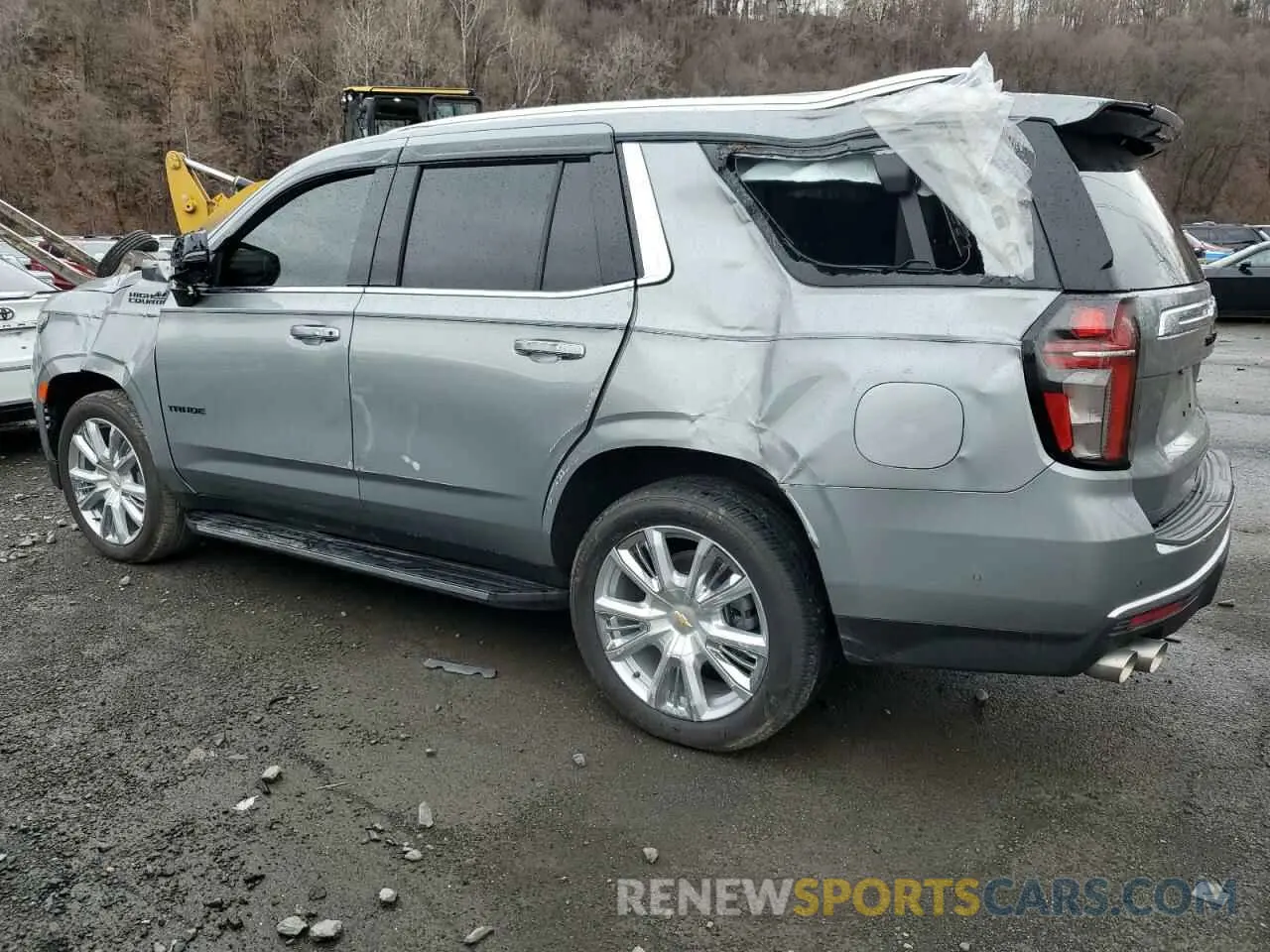 2 fotografías del automóvil dañado 1GNSKTKL6RR172027 CHEVROLET TAHOE 2024