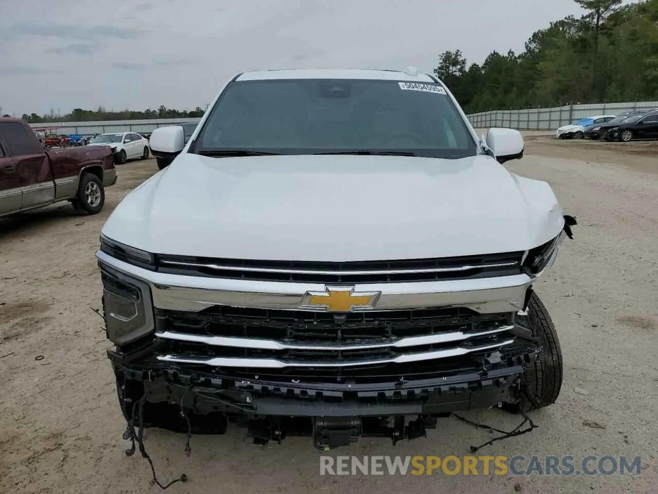 5 fotografías del automóvil dañado 1GNS5NRD0SR132114 CHEVROLET TAHOE 2025