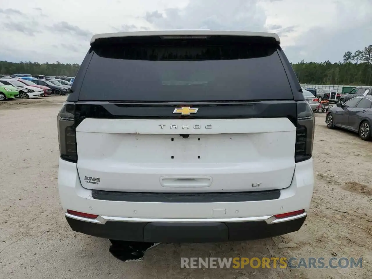 6 fotografías del automóvil dañado 1GNS5NRD0SR132114 CHEVROLET TAHOE 2025