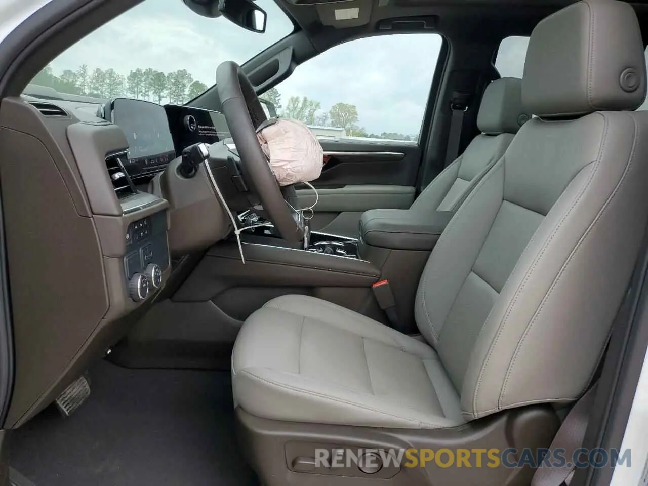 7 fotografías del automóvil dañado 1GNS5NRD0SR132114 CHEVROLET TAHOE 2025