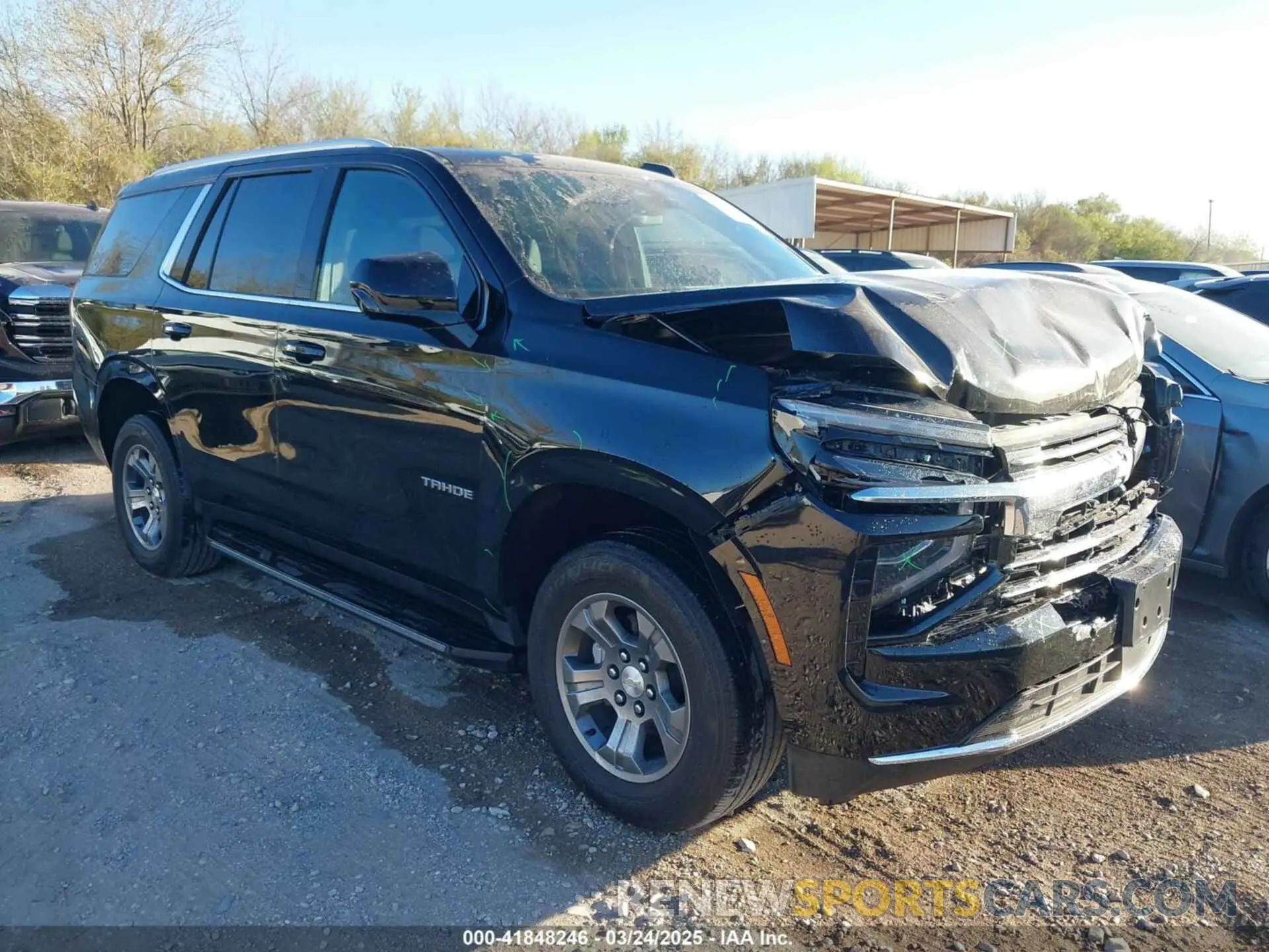 1 fotografías del automóvil dañado 1GNS5NRD1SR153067 CHEVROLET TAHOE 2025
