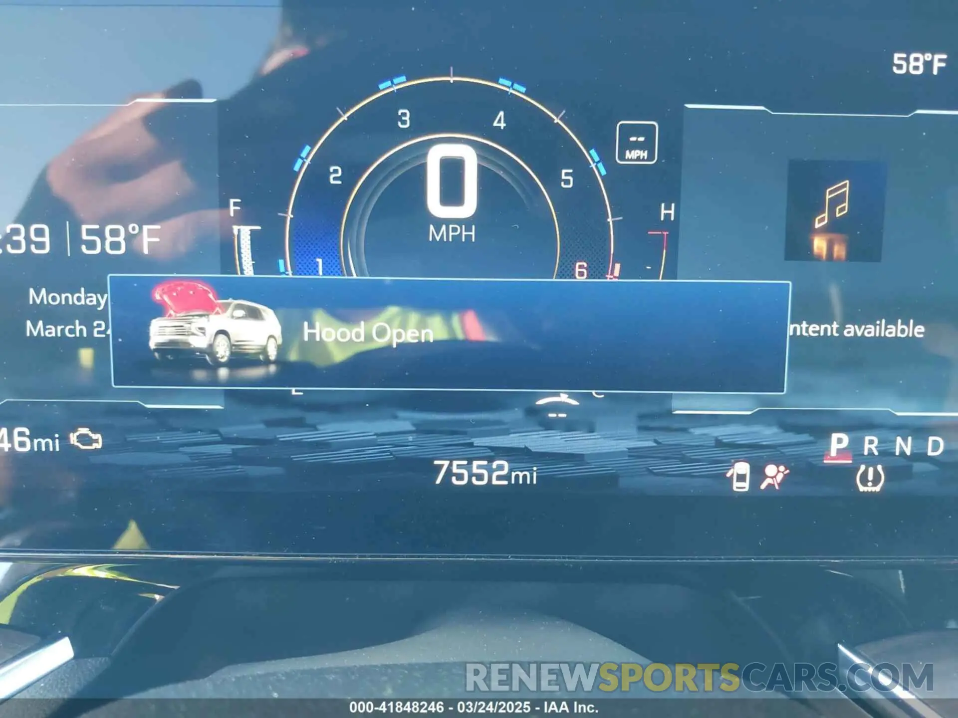 7 fotografías del automóvil dañado 1GNS5NRD1SR153067 CHEVROLET TAHOE 2025