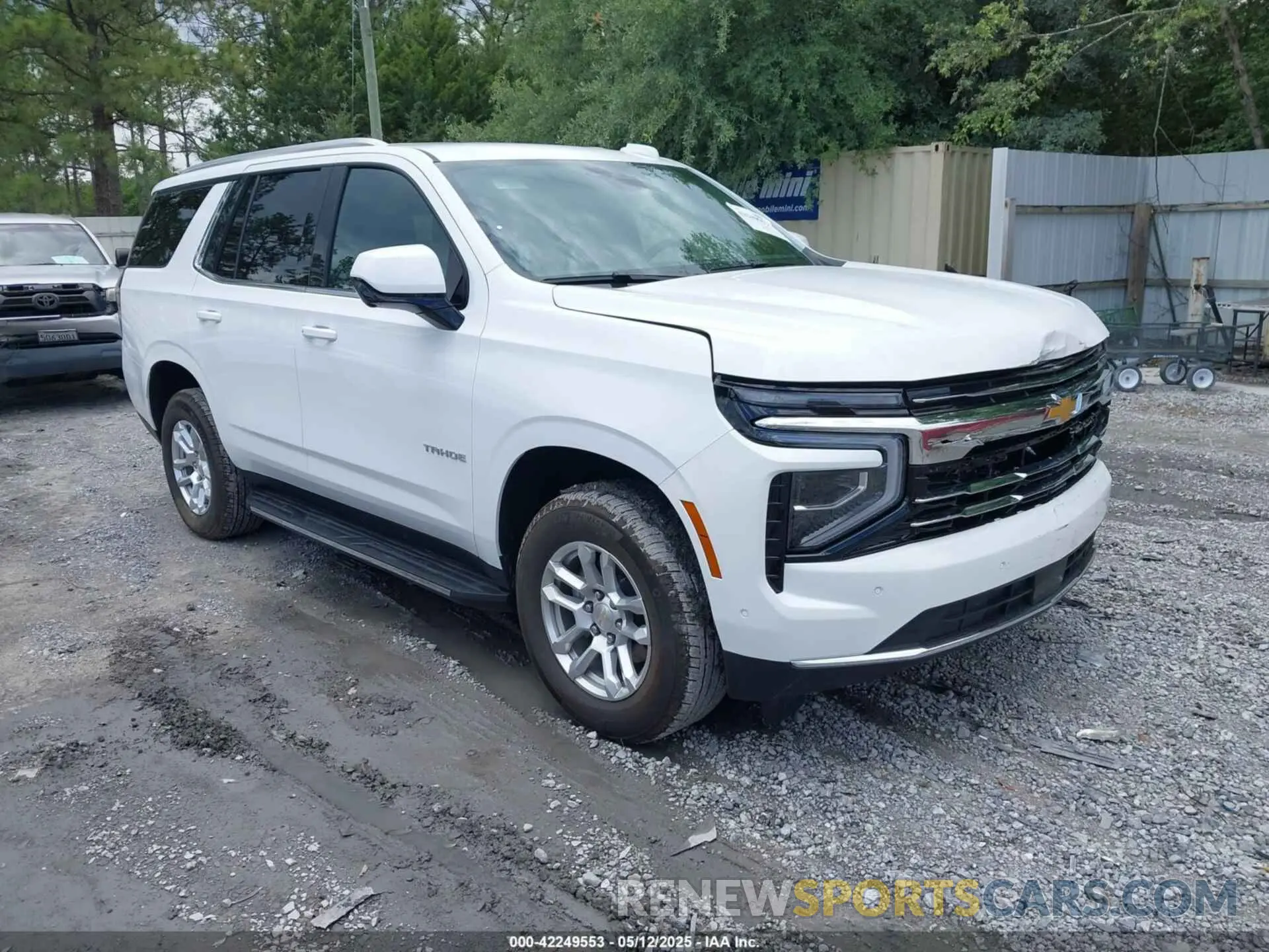 1 fotografías del automóvil dañado 1GNS5NRD4SR204271 CHEVROLET TAHOE 2025