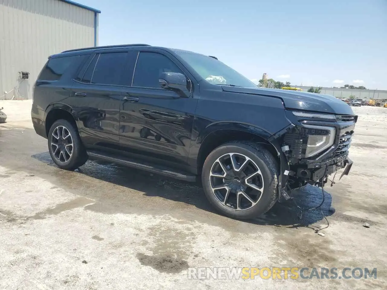 4 fotografías del automóvil dañado 1GNS5RRD8SR177700 CHEVROLET TAHOE 2025
