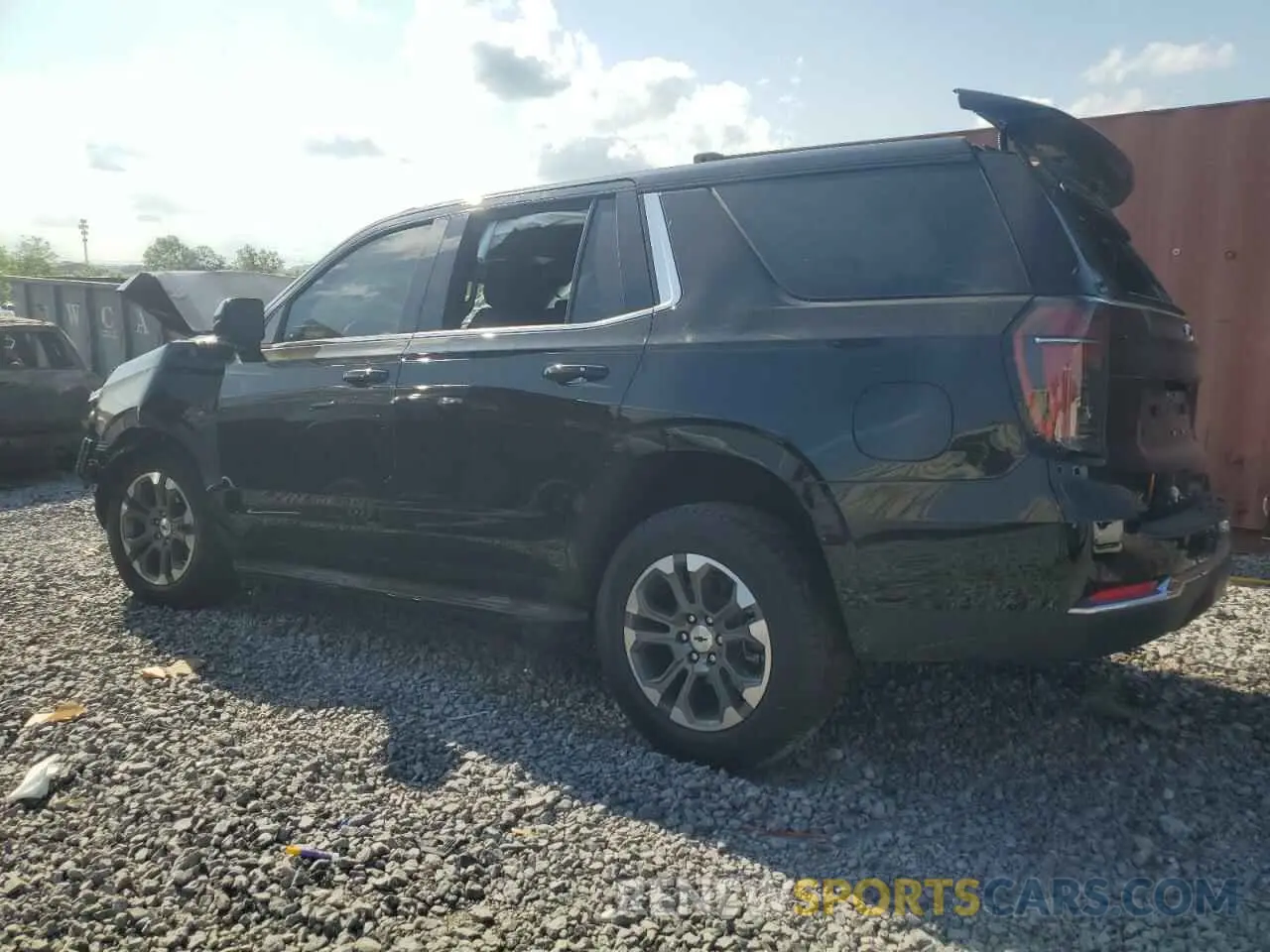2 fotografías del automóvil dañado 1GNS6LED5SR191313 CHEVROLET TAHOE 2025