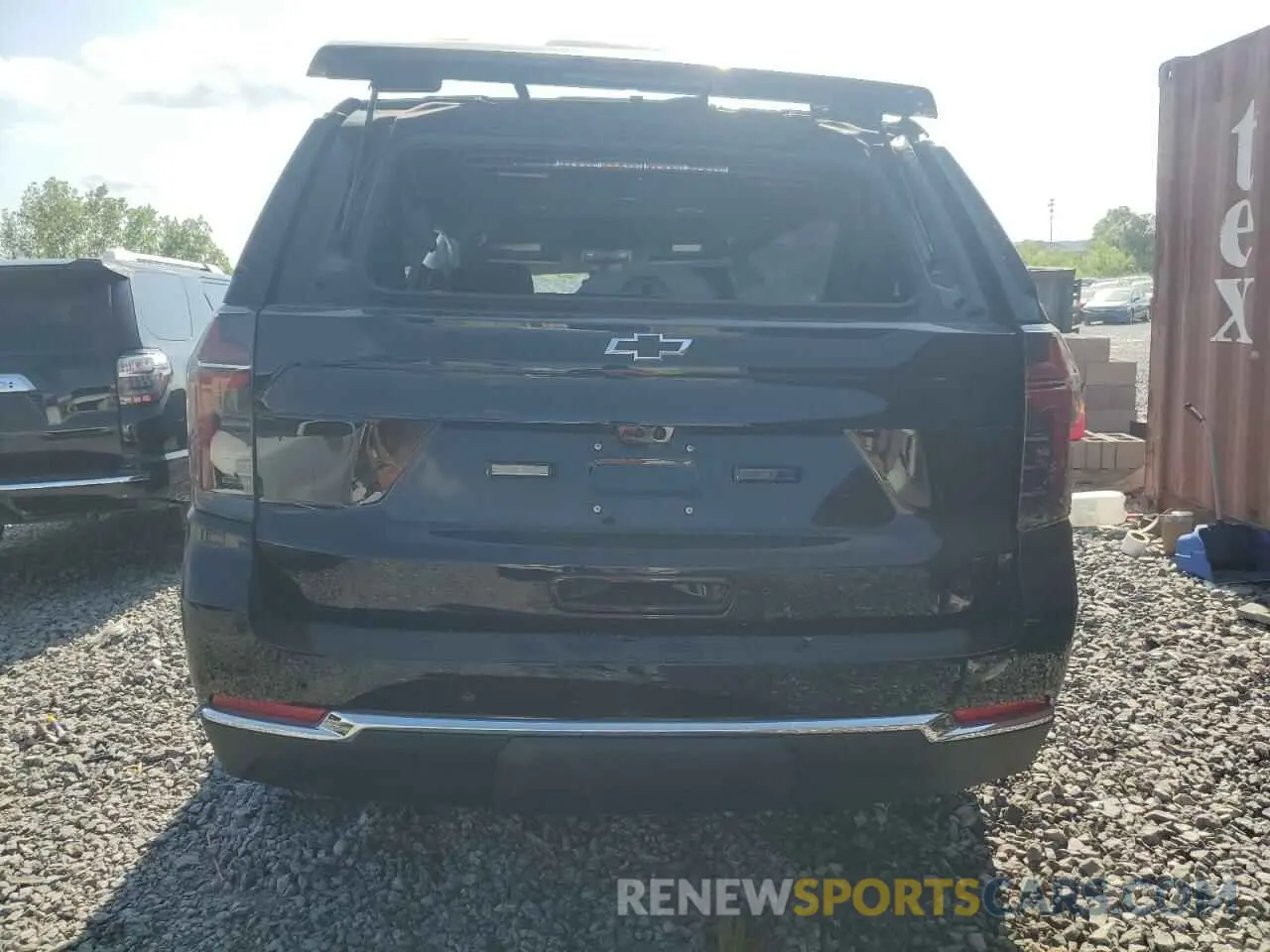 6 fotografías del automóvil dañado 1GNS6LED5SR191313 CHEVROLET TAHOE 2025