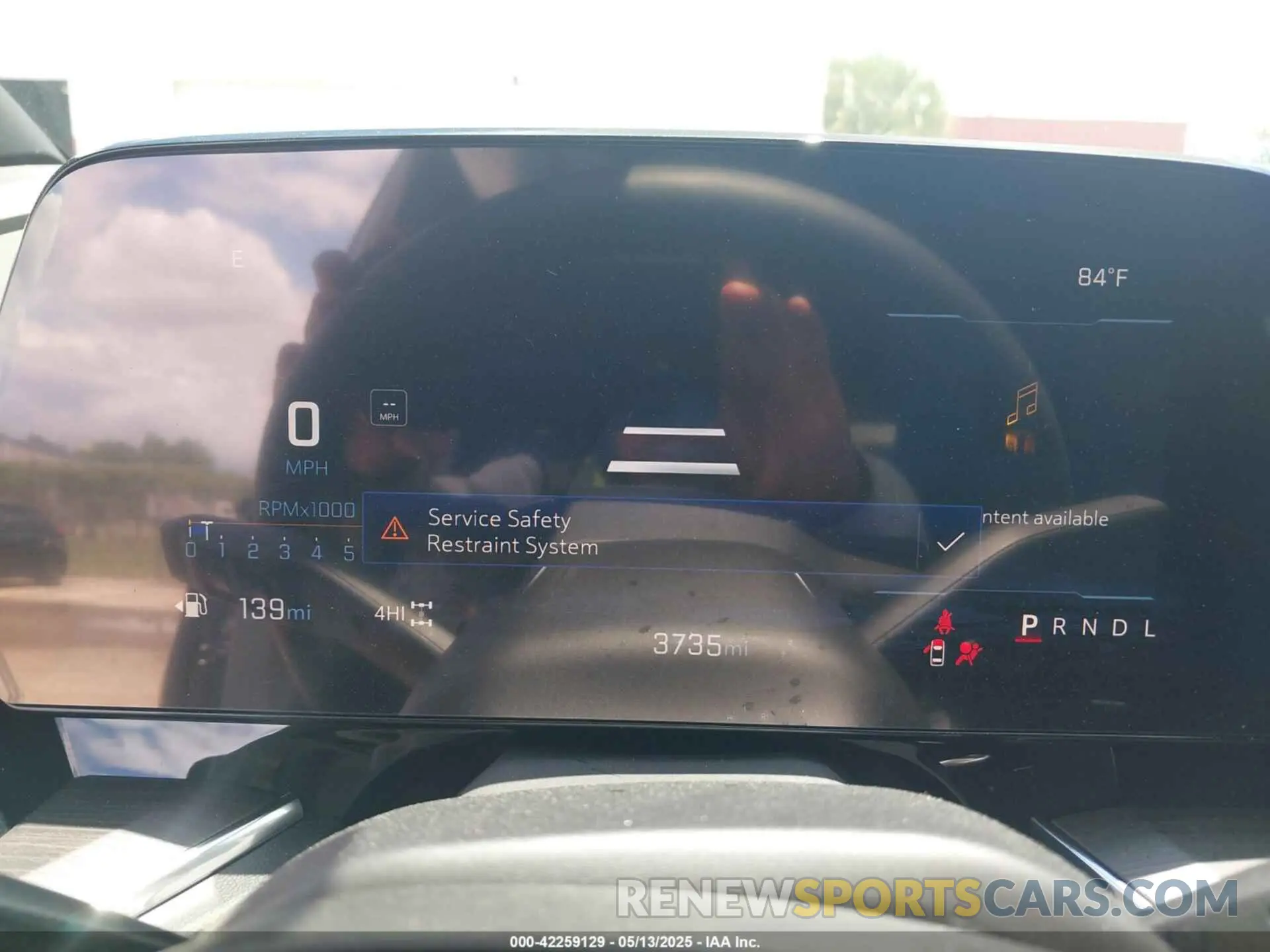 7 fotografías del automóvil dañado 1GNS6PRD3SR232930 CHEVROLET TAHOE 2025