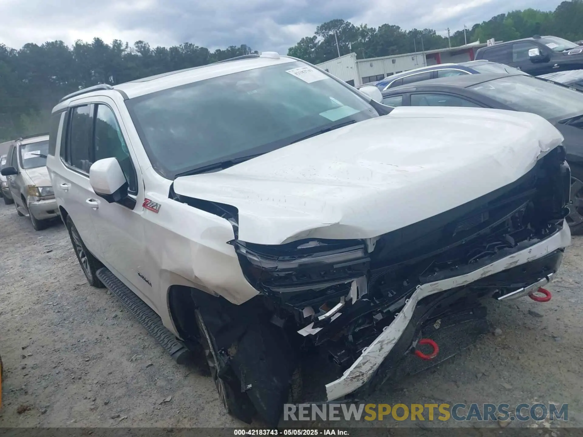 1 fotografías del automóvil dañado 1GNS6PRL3SR148260 CHEVROLET TAHOE 2025
