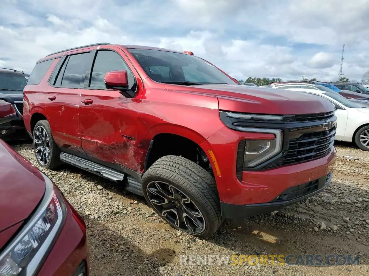 4 fotografías del automóvil dañado 1GNS6RRL6SR139158 CHEVROLET TAHOE 2025