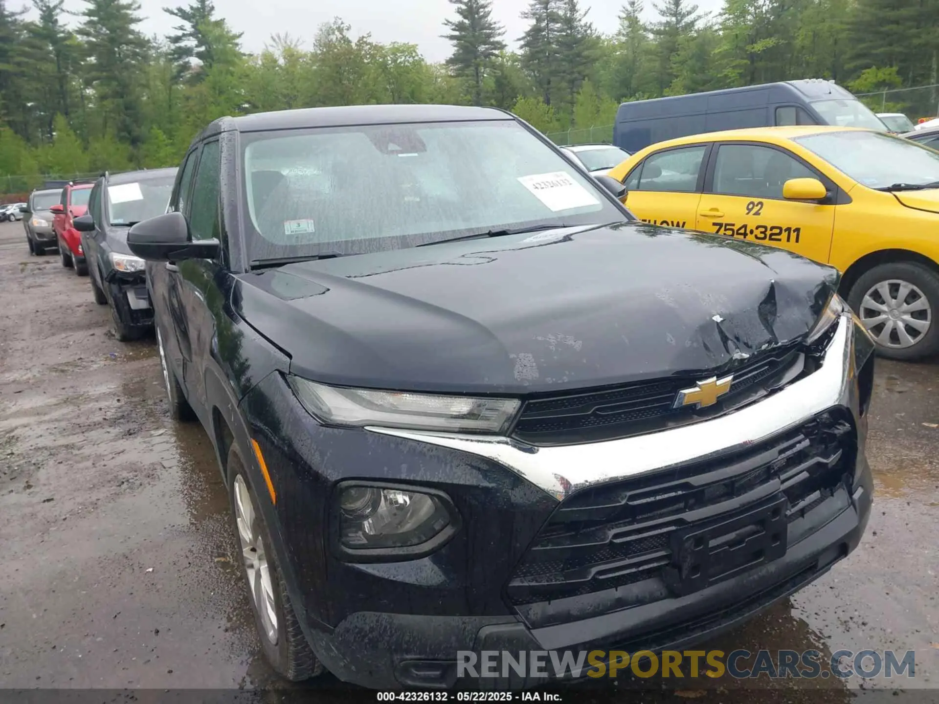 12 fotografías del automóvil dañado KL79MMS20MB150506 CHEVROLET TRAILBLAZER 2021