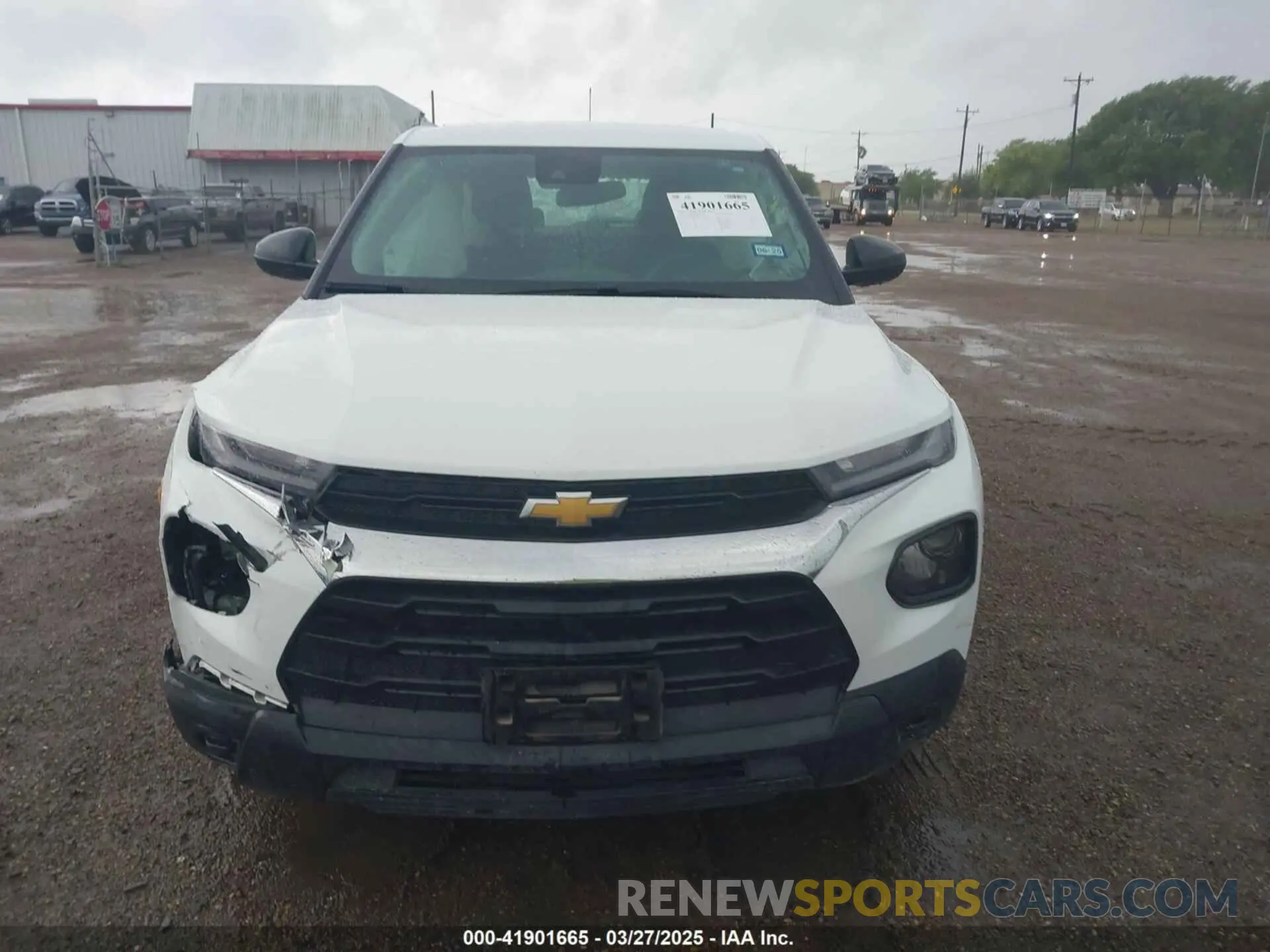 12 fotografías del automóvil dañado KL79MMS25MB164174 CHEVROLET TRAILBLAZER 2021