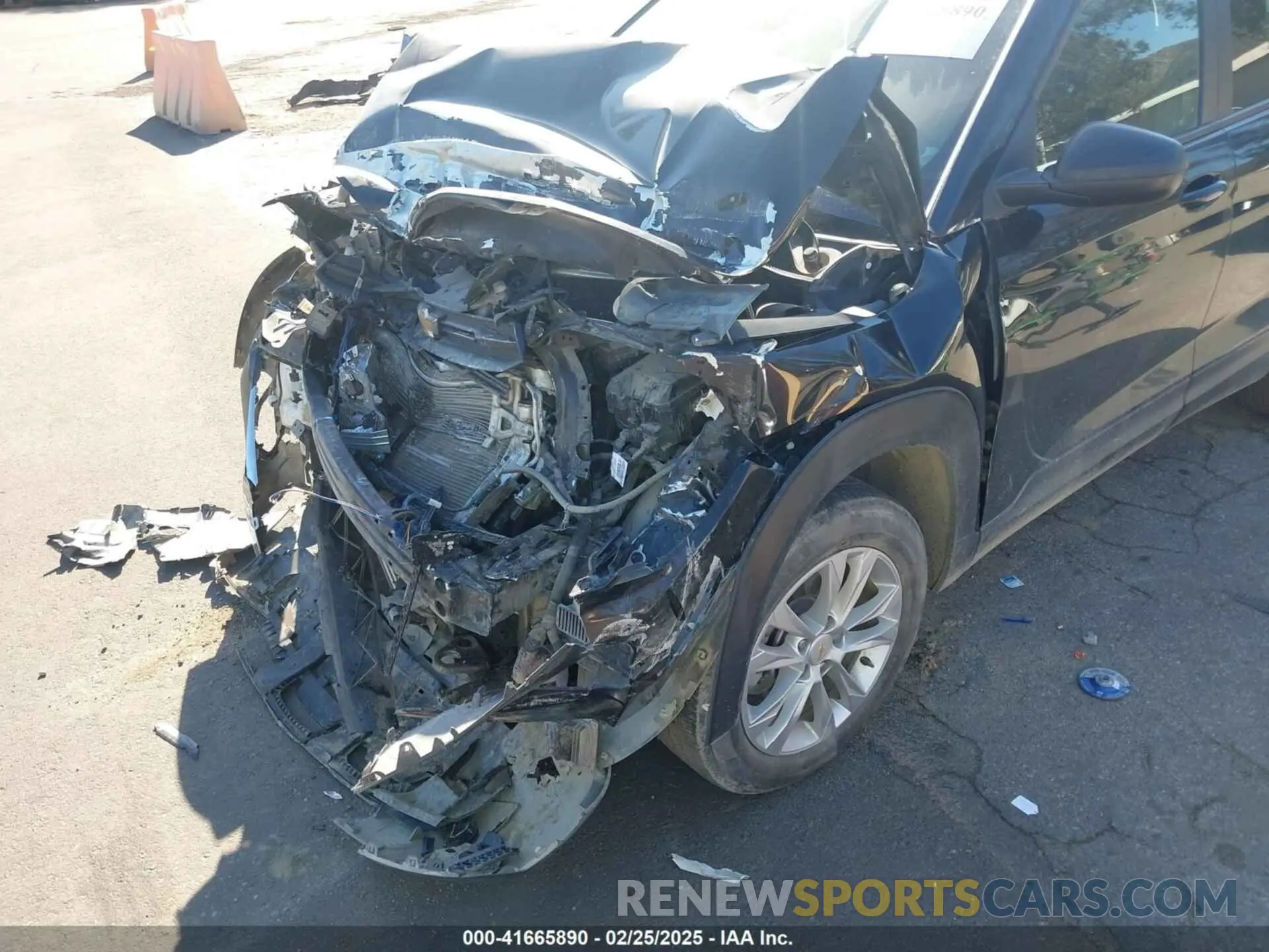 6 fotografías del automóvil dañado KL79MMS26MB099318 CHEVROLET TRAILBLAZER 2021