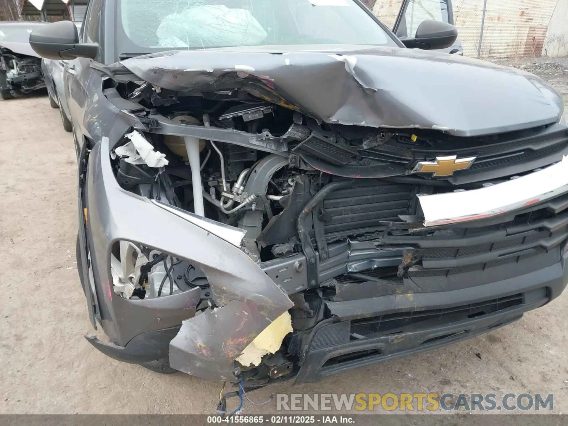 6 fotografías del automóvil dañado KL79MMS27MB165665 CHEVROLET TRAILBLAZER 2021