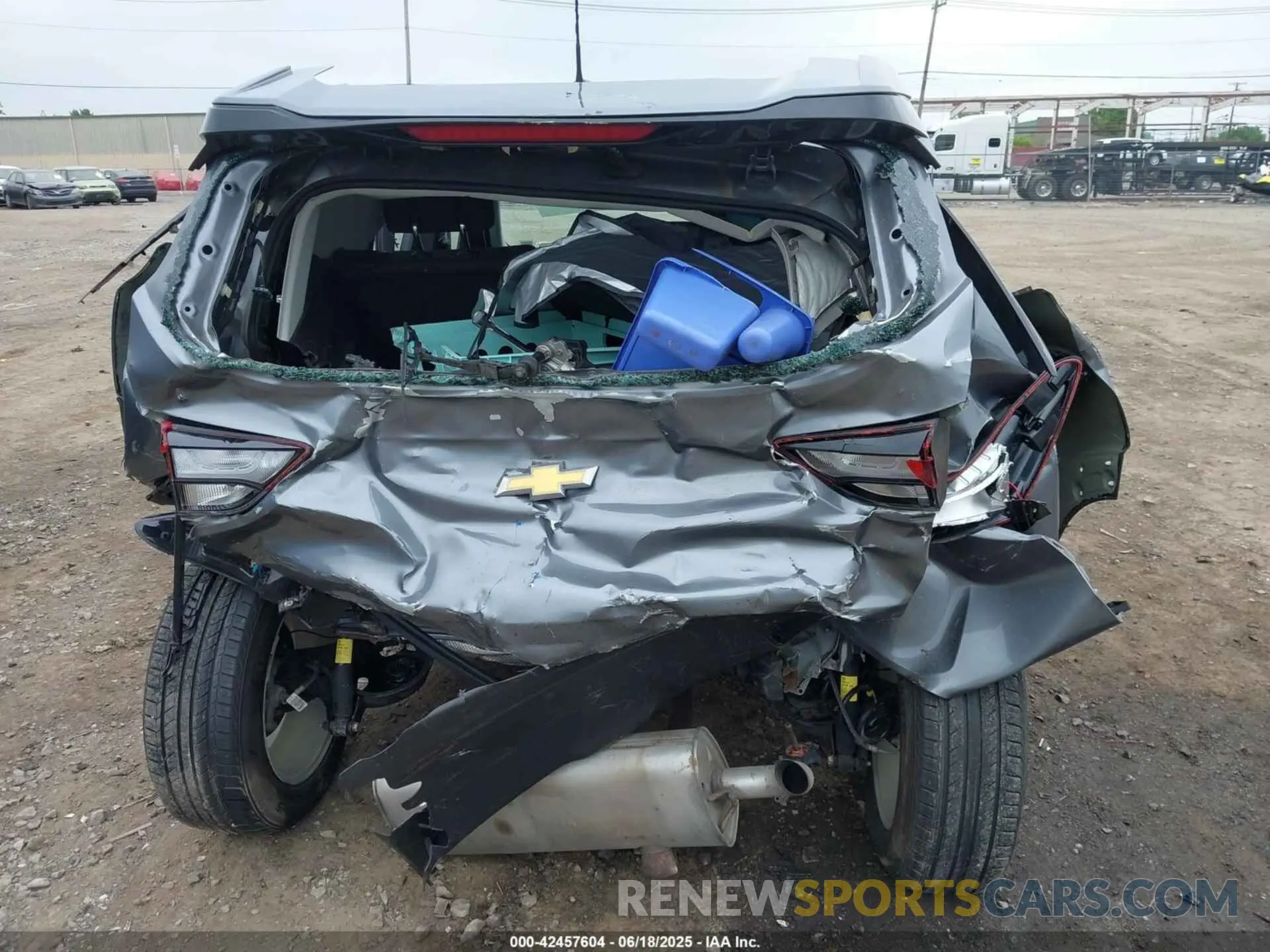 16 fotografías del automóvil dañado KL79MMS2XMB008728 CHEVROLET TRAILBLAZER 2021