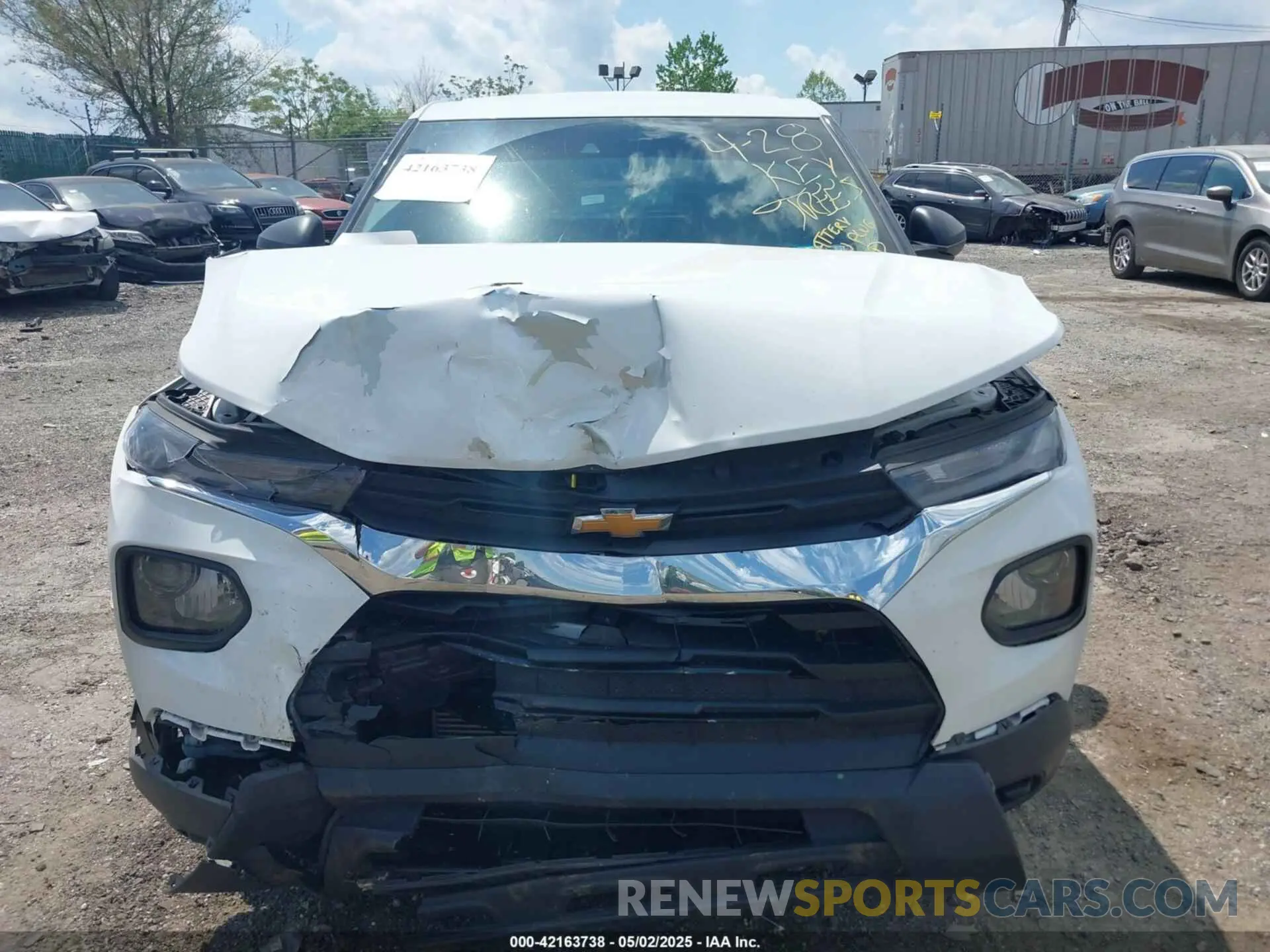 11 fotografías del automóvil dañado KL79MNSL1MB138377 CHEVROLET TRAILBLAZER 2021