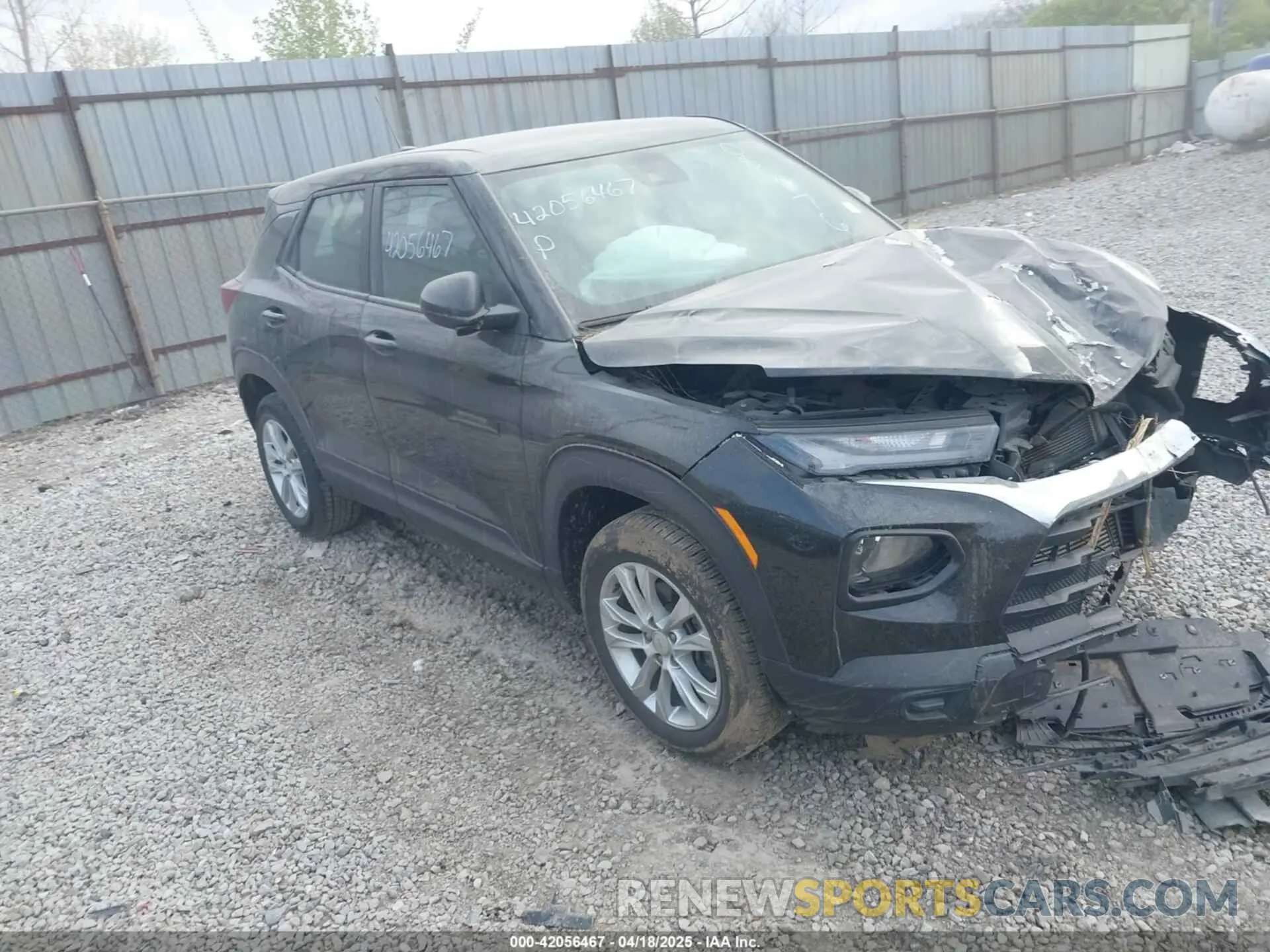 1 fotografías del automóvil dañado KL79MNSL4MB086176 CHEVROLET TRAILBLAZER 2021
