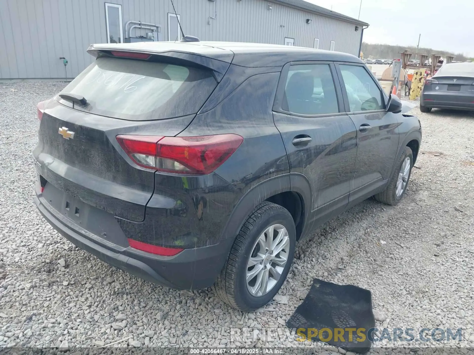 4 fotografías del automóvil dañado KL79MNSL4MB086176 CHEVROLET TRAILBLAZER 2021