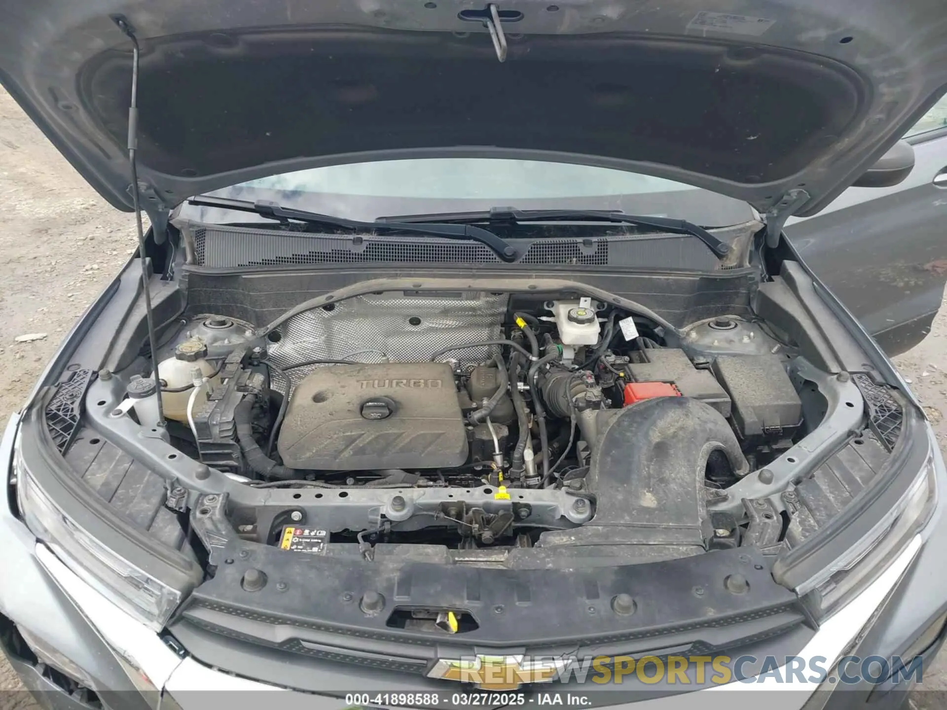 10 fotografías del automóvil dañado KL79MNSLXMB177386 CHEVROLET TRAILBLAZER 2021
