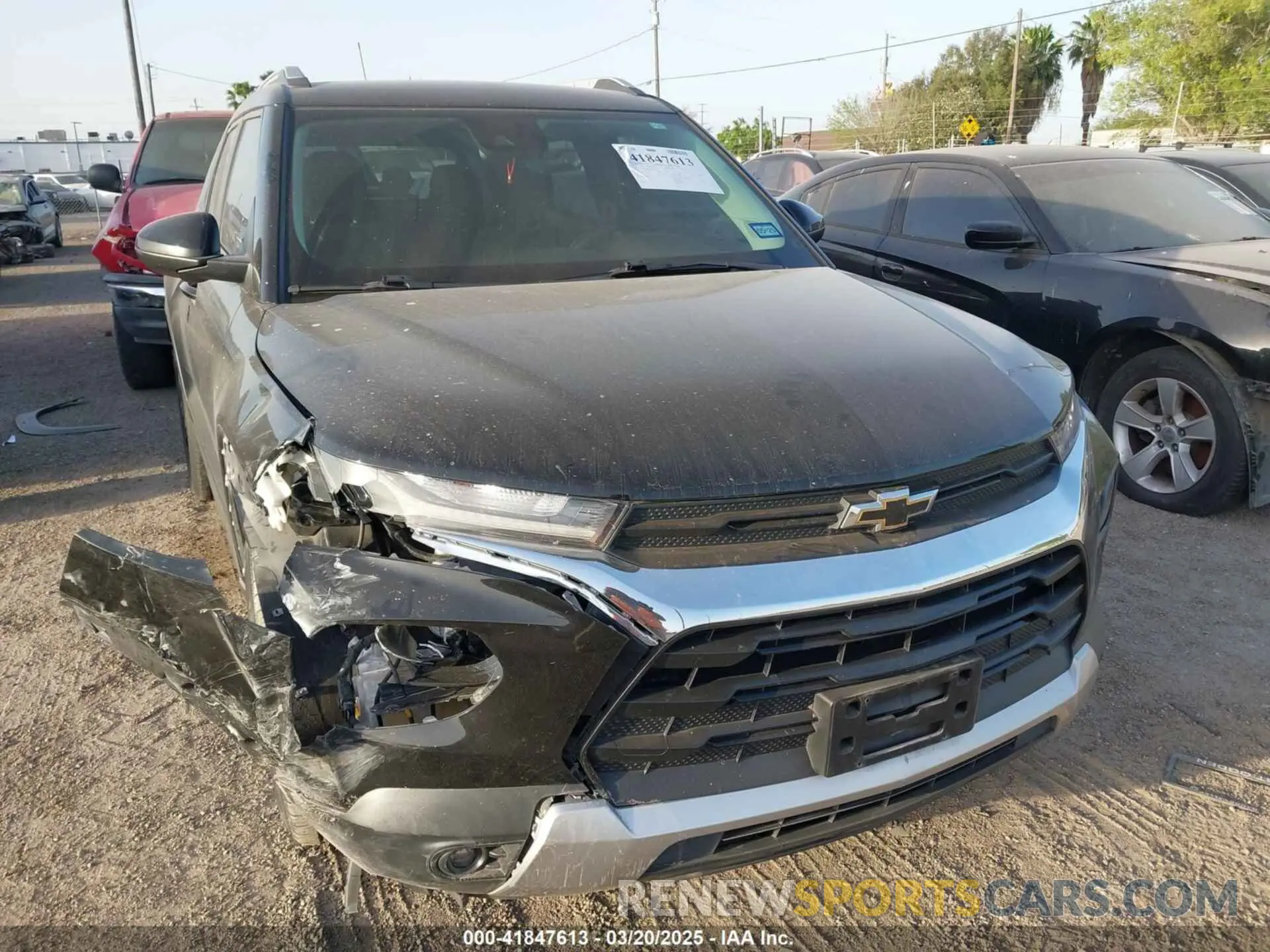 1 fotografías del automóvil dañado KL79MPS20MB040640 CHEVROLET TRAILBLAZER 2021