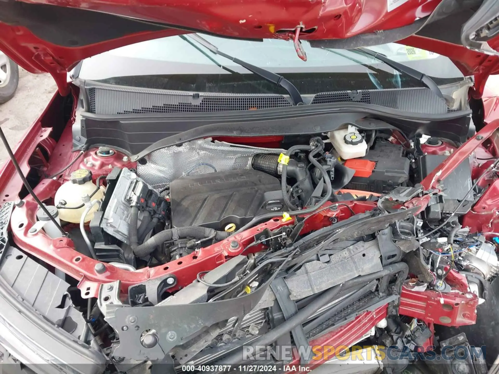 10 fotografías del automóvil dañado KL79MPS26MB065526 CHEVROLET TRAILBLAZER 2021