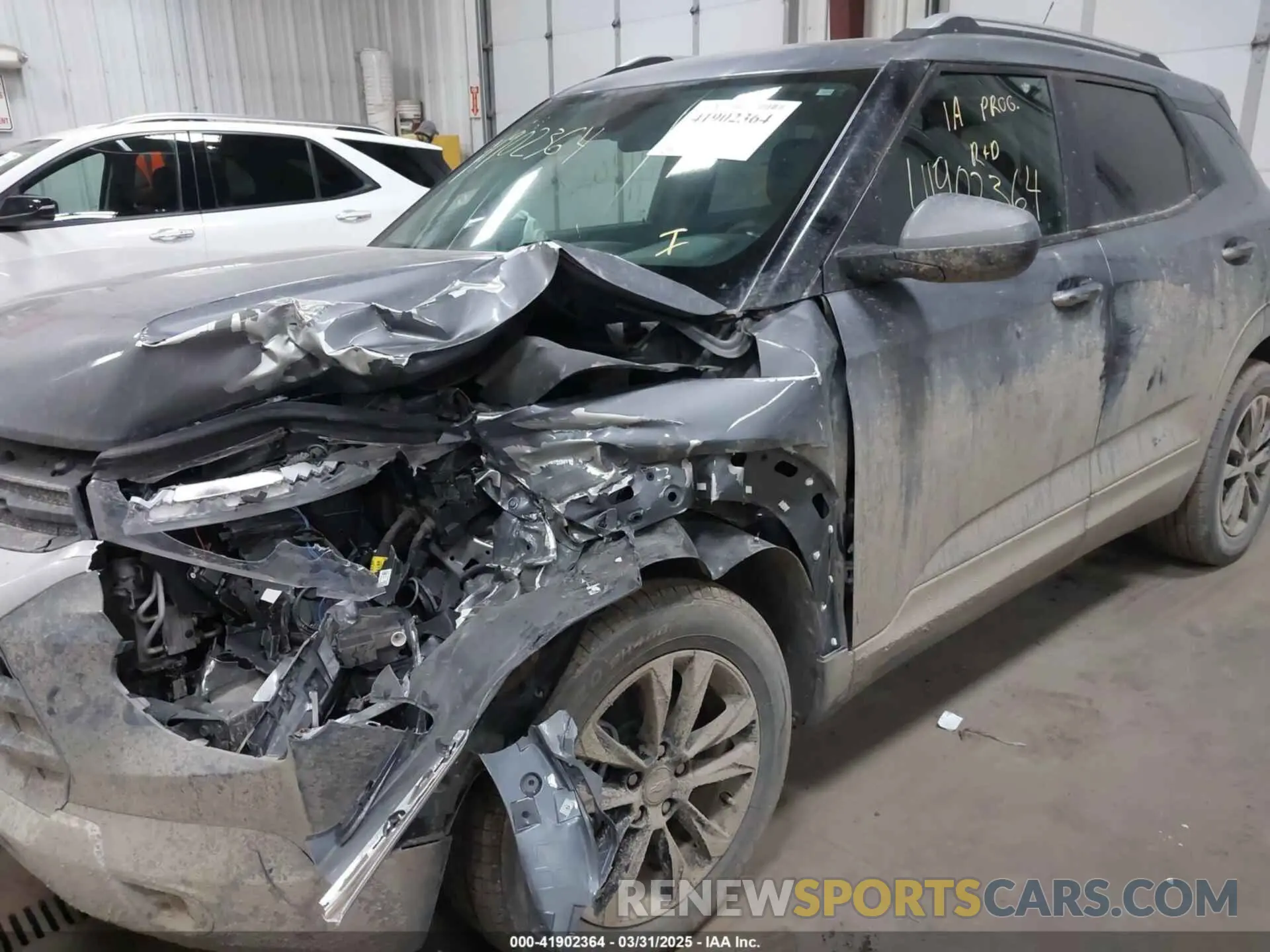 6 fotografías del automóvil dañado KL79MPS27MB156627 CHEVROLET TRAILBLAZER 2021