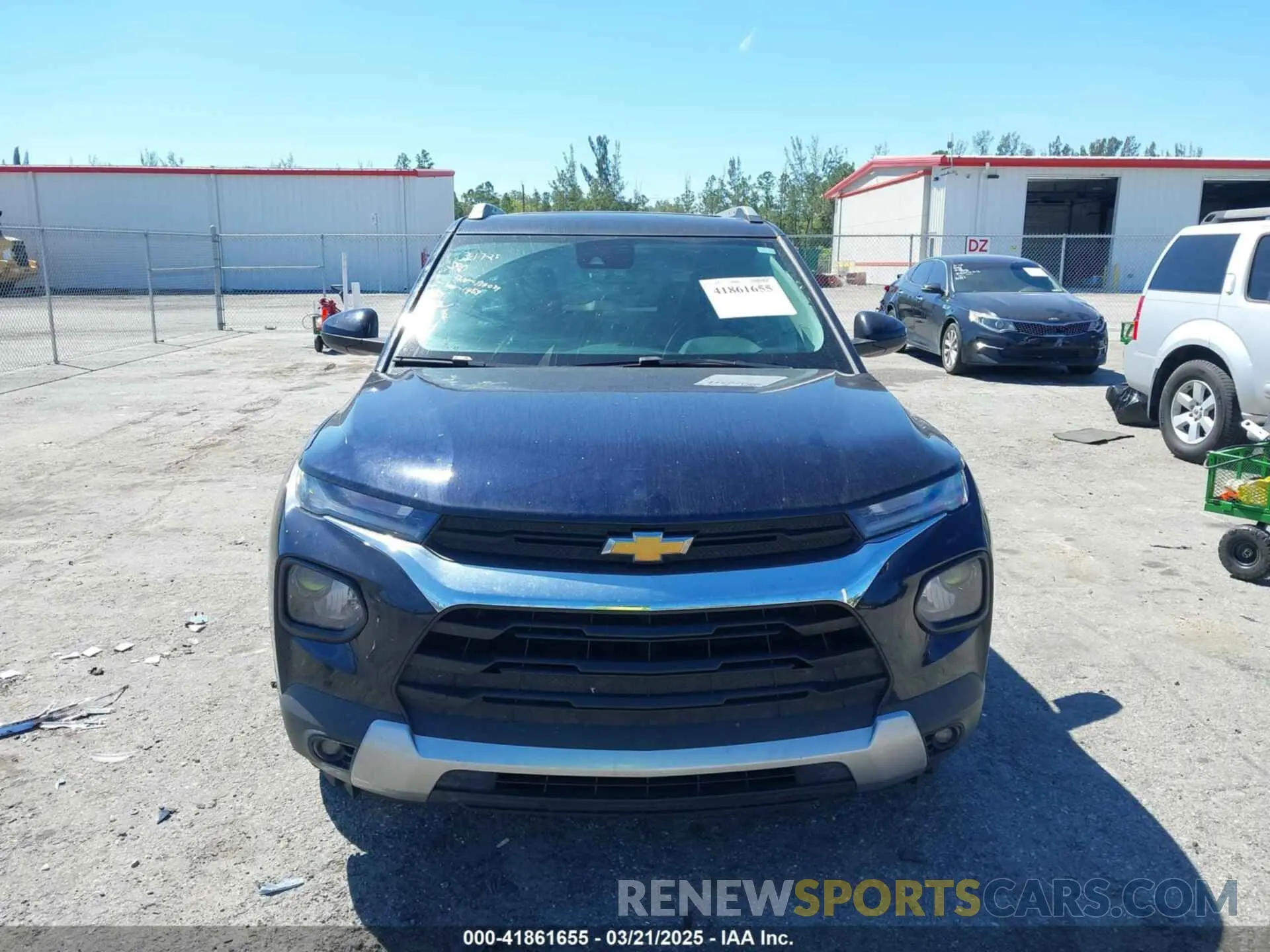 12 fotografías del automóvil dañado KL79MPSL2MB141459 CHEVROLET TRAILBLAZER 2021