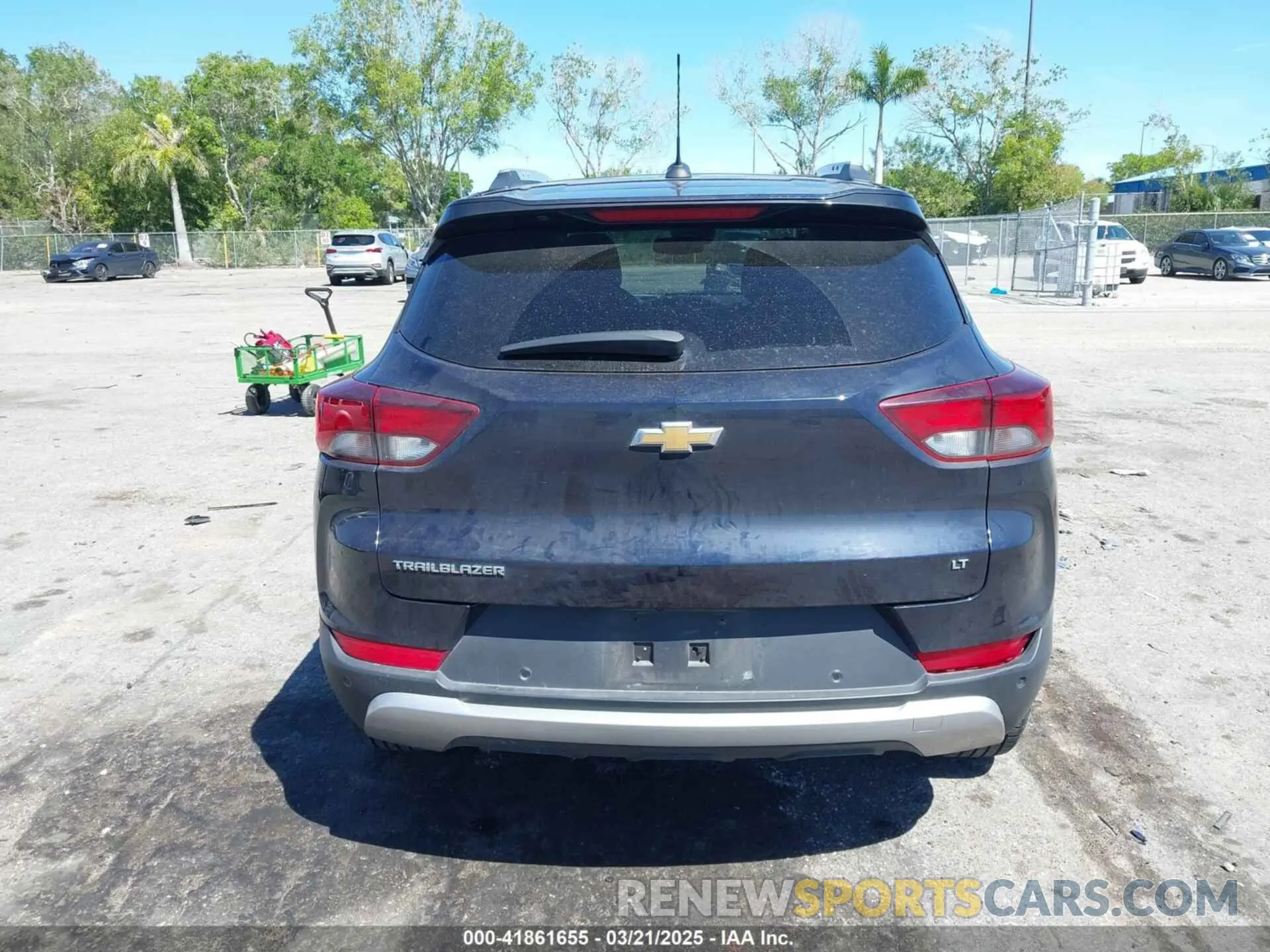 16 fotografías del automóvil dañado KL79MPSL2MB141459 CHEVROLET TRAILBLAZER 2021