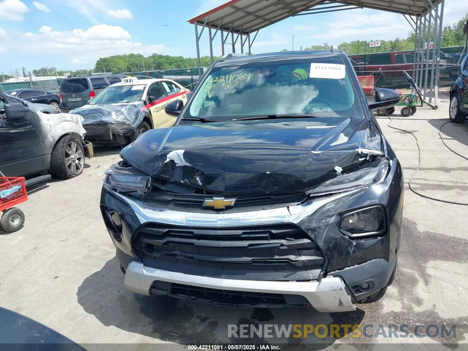 12 fotografías del automóvil dañado KL79MPSL2MB155183 CHEVROLET TRAILBLAZER 2021