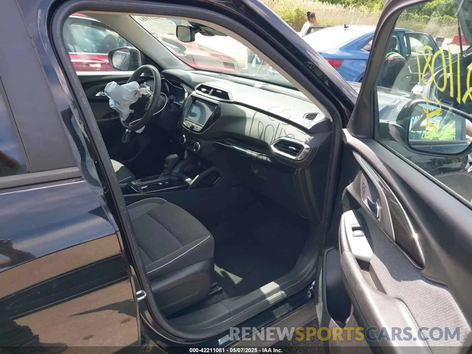 5 fotografías del automóvil dañado KL79MPSL2MB155183 CHEVROLET TRAILBLAZER 2021