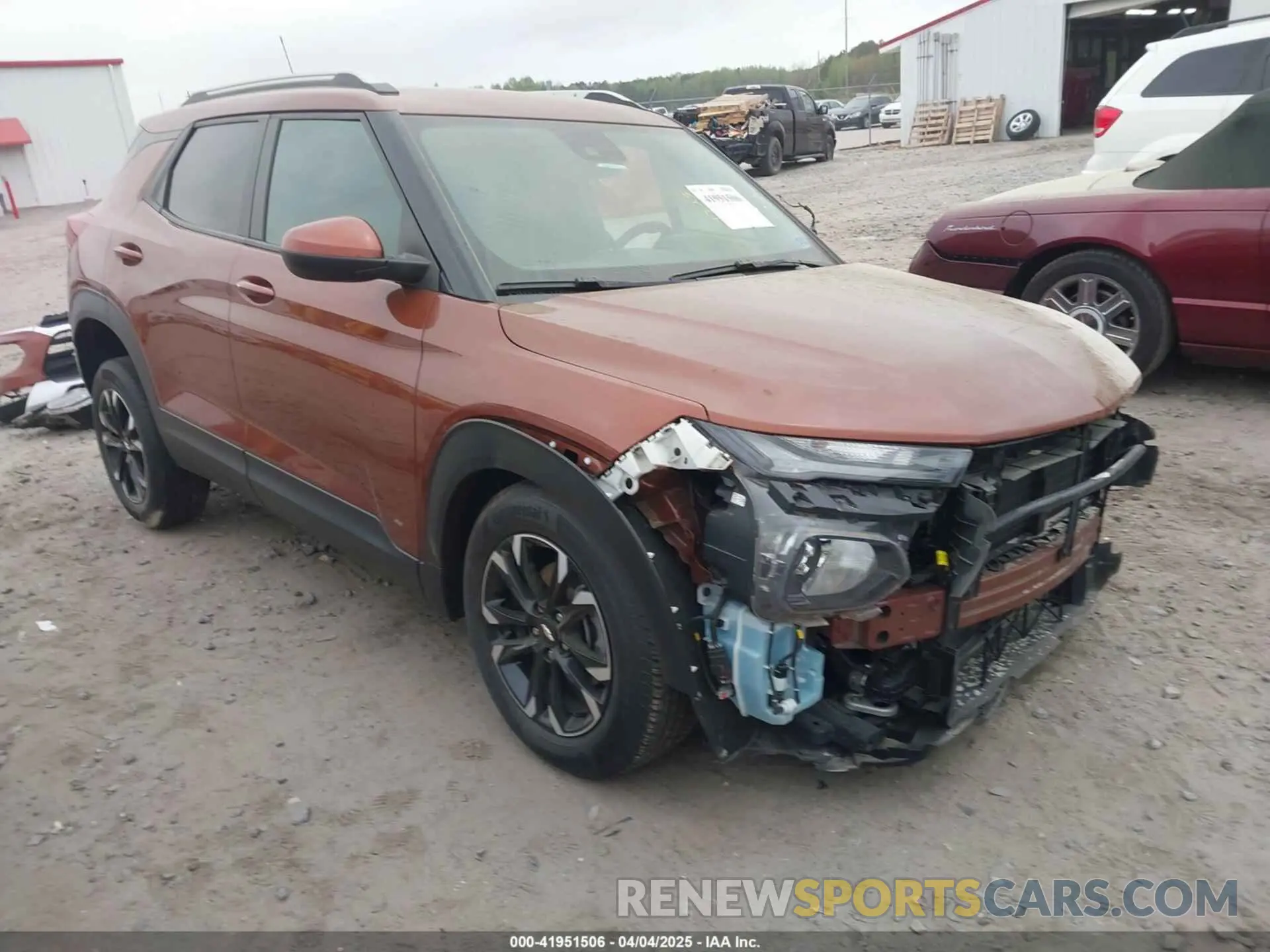 1 fotografías del automóvil dañado KL79MPSL5MB016360 CHEVROLET TRAILBLAZER 2021