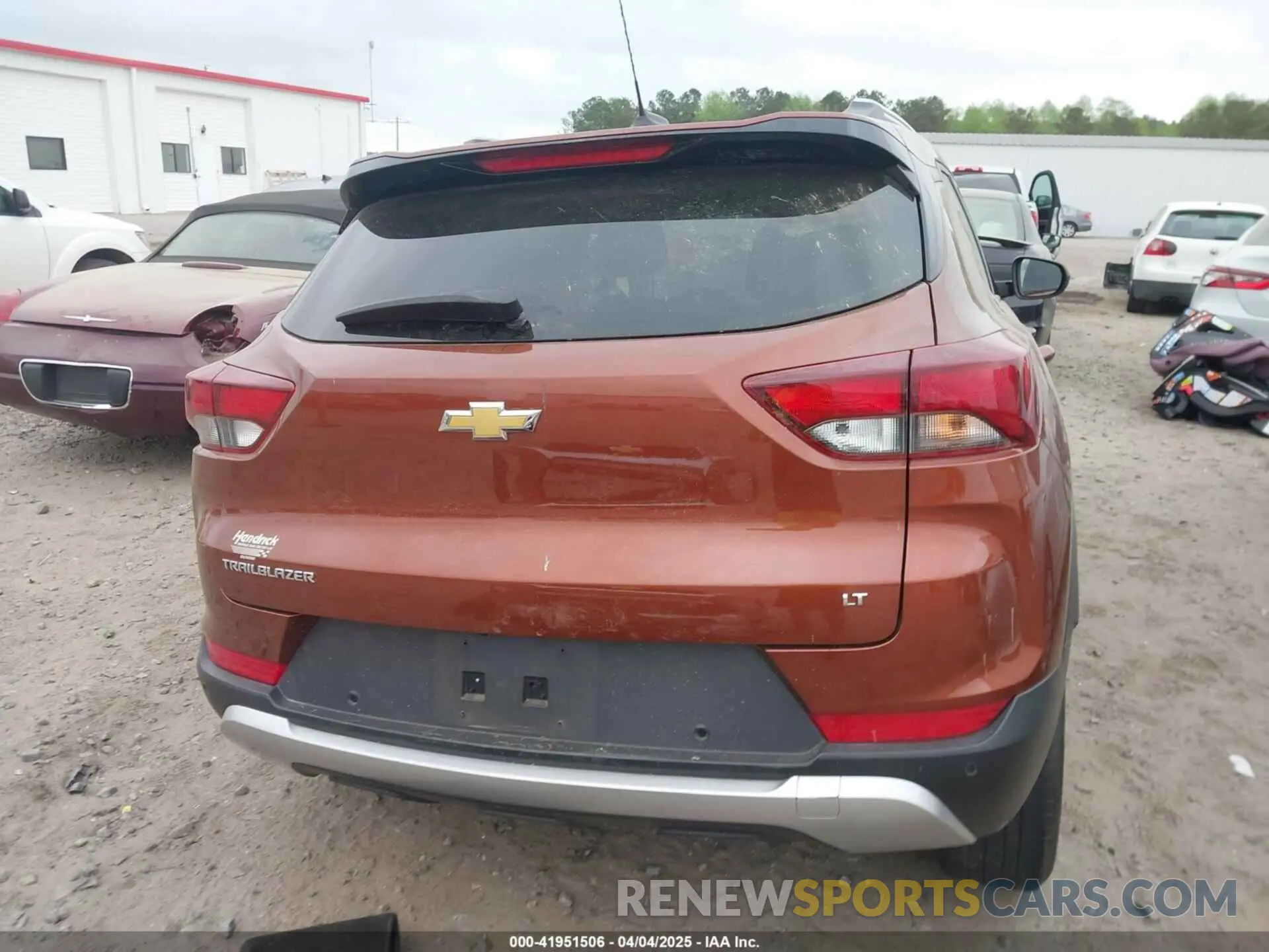 16 fotografías del automóvil dañado KL79MPSL5MB016360 CHEVROLET TRAILBLAZER 2021