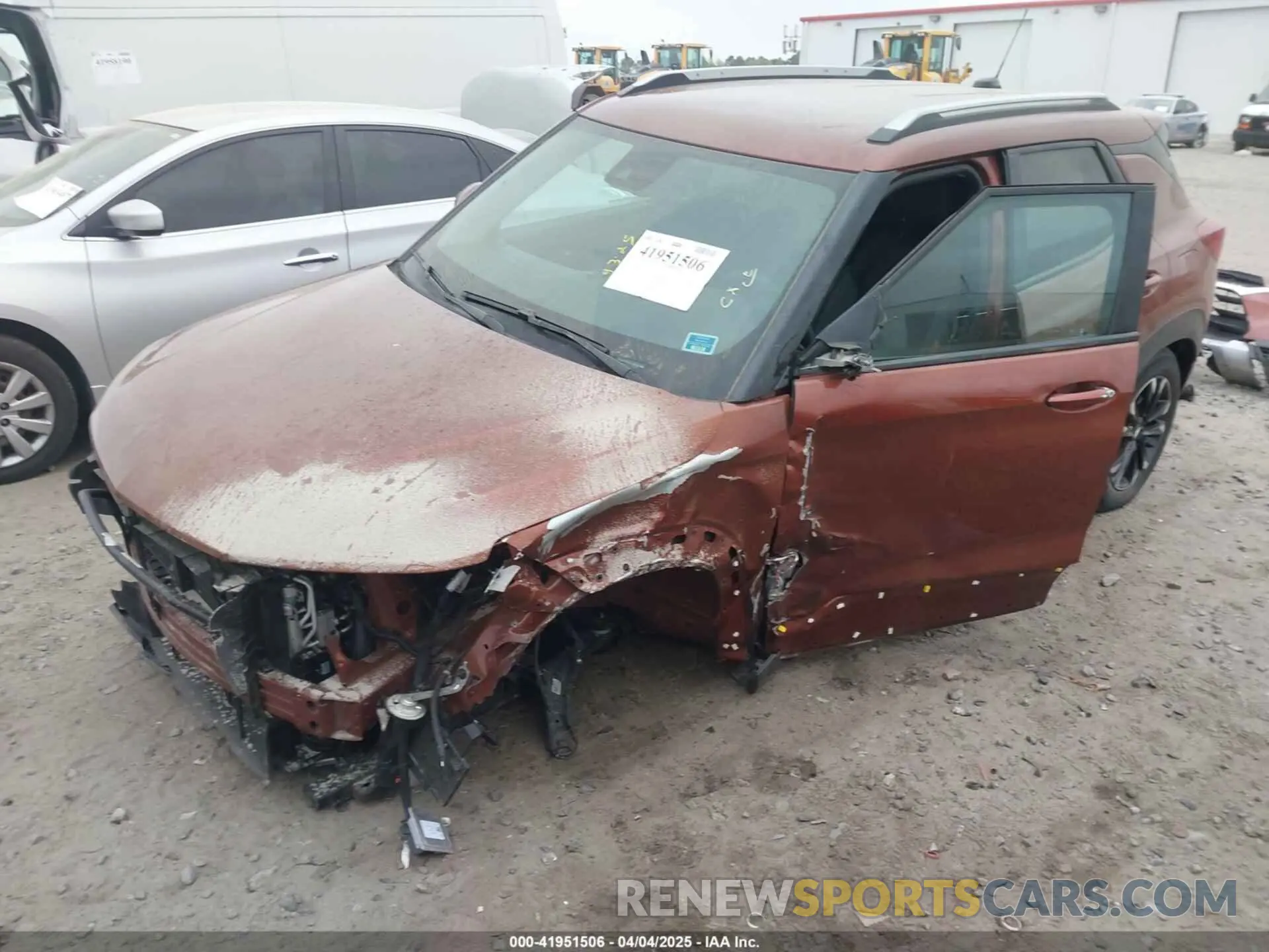 2 fotografías del automóvil dañado KL79MPSL5MB016360 CHEVROLET TRAILBLAZER 2021