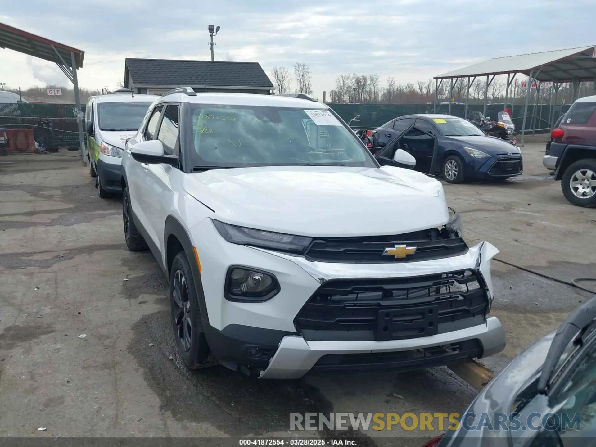 12 fotografías del automóvil dañado KL79MPSL5MB041906 CHEVROLET TRAILBLAZER 2021