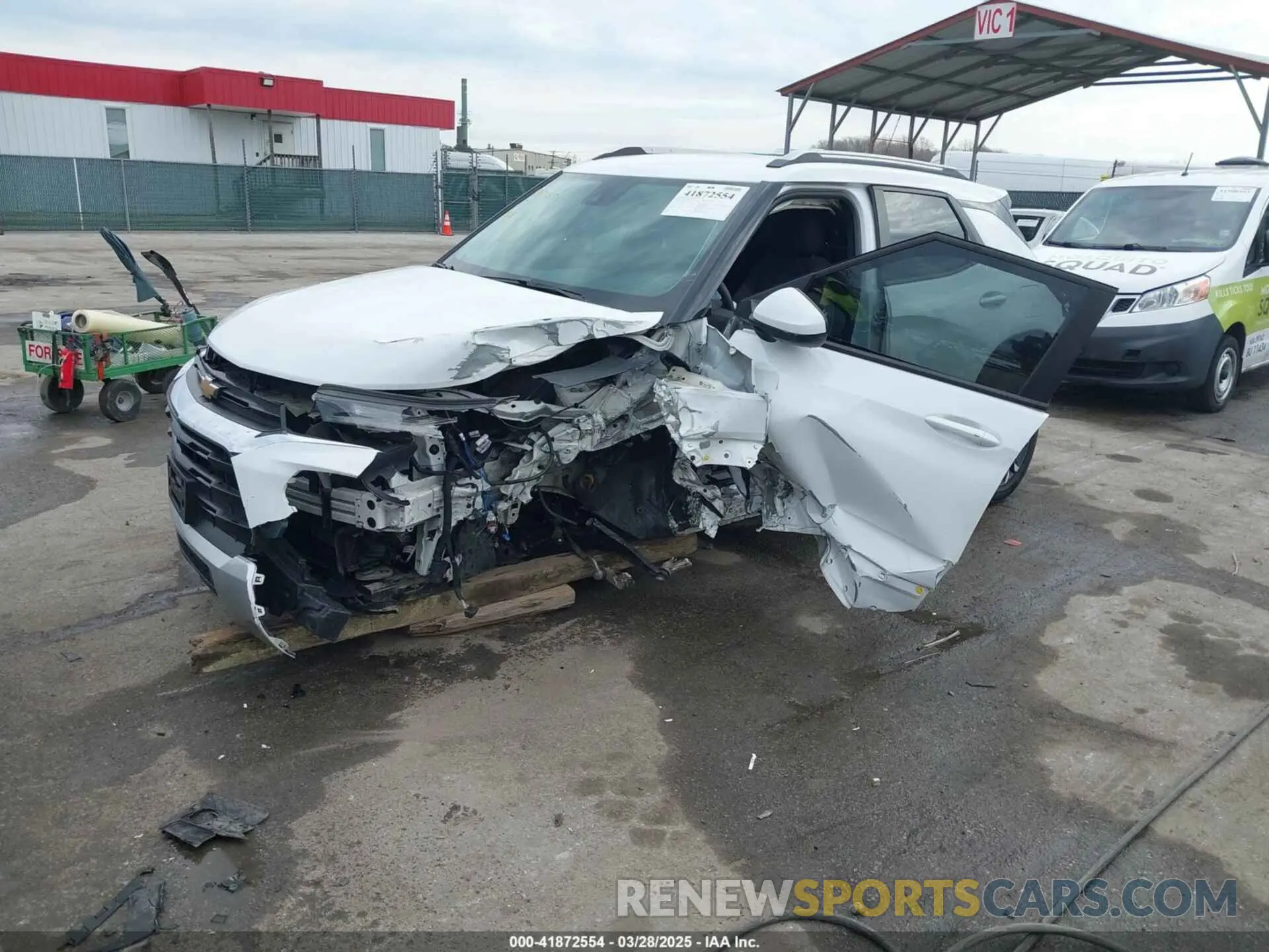 2 fotografías del automóvil dañado KL79MPSL5MB041906 CHEVROLET TRAILBLAZER 2021