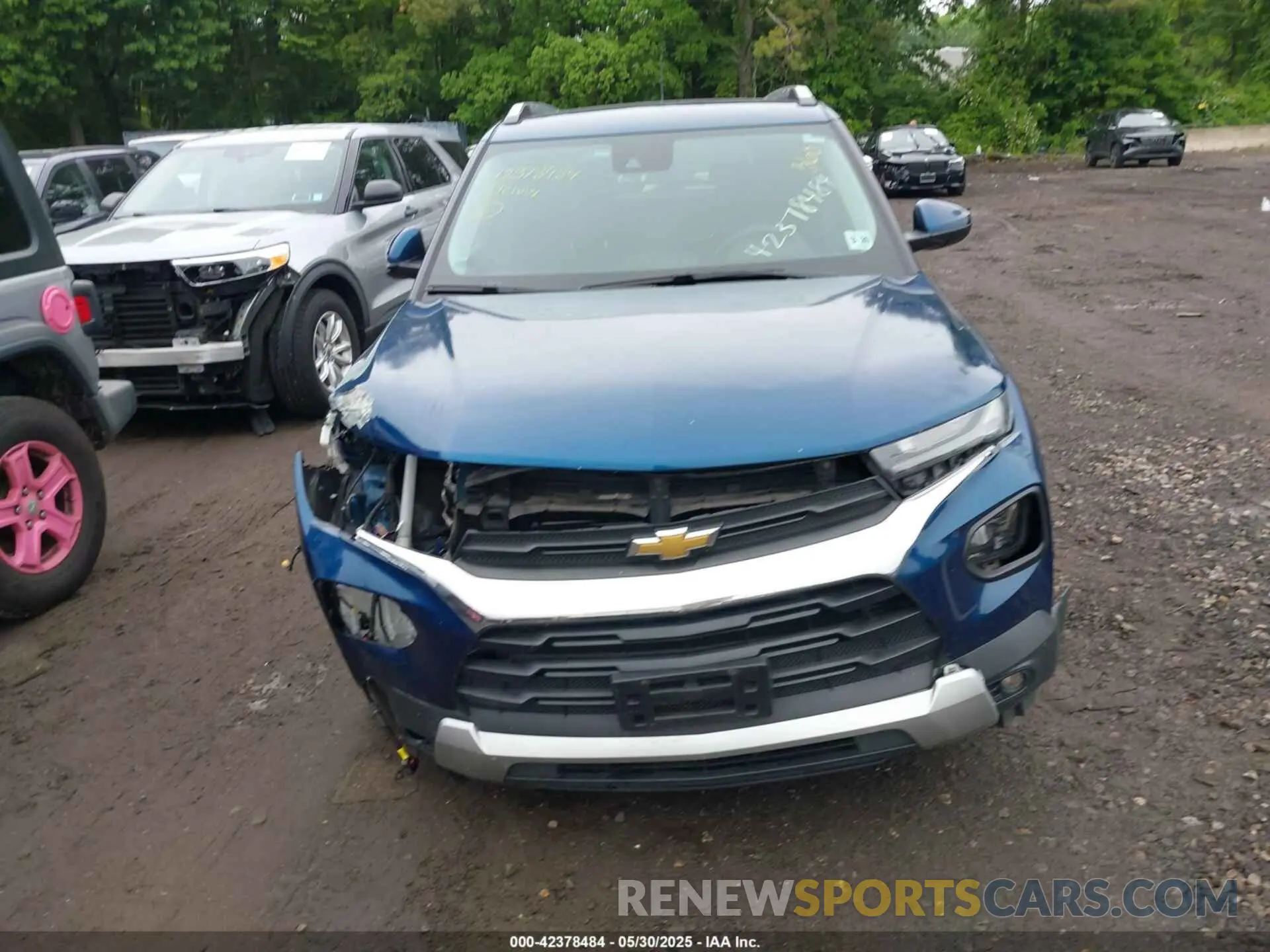 12 fotografías del automóvil dañado KL79MPSL7MB134118 CHEVROLET TRAILBLAZER 2021