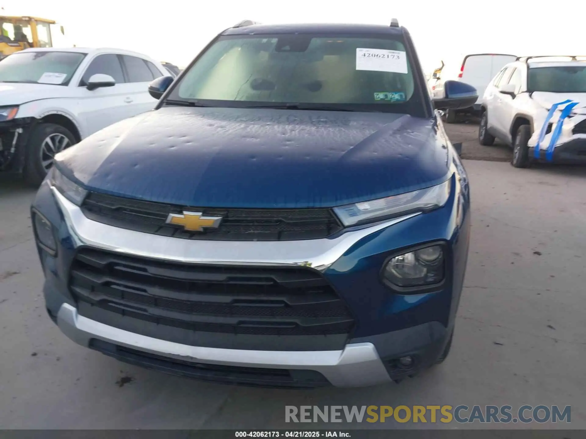12 fotografías del automóvil dañado KL79MRSL0MB060309 CHEVROLET TRAILBLAZER 2021