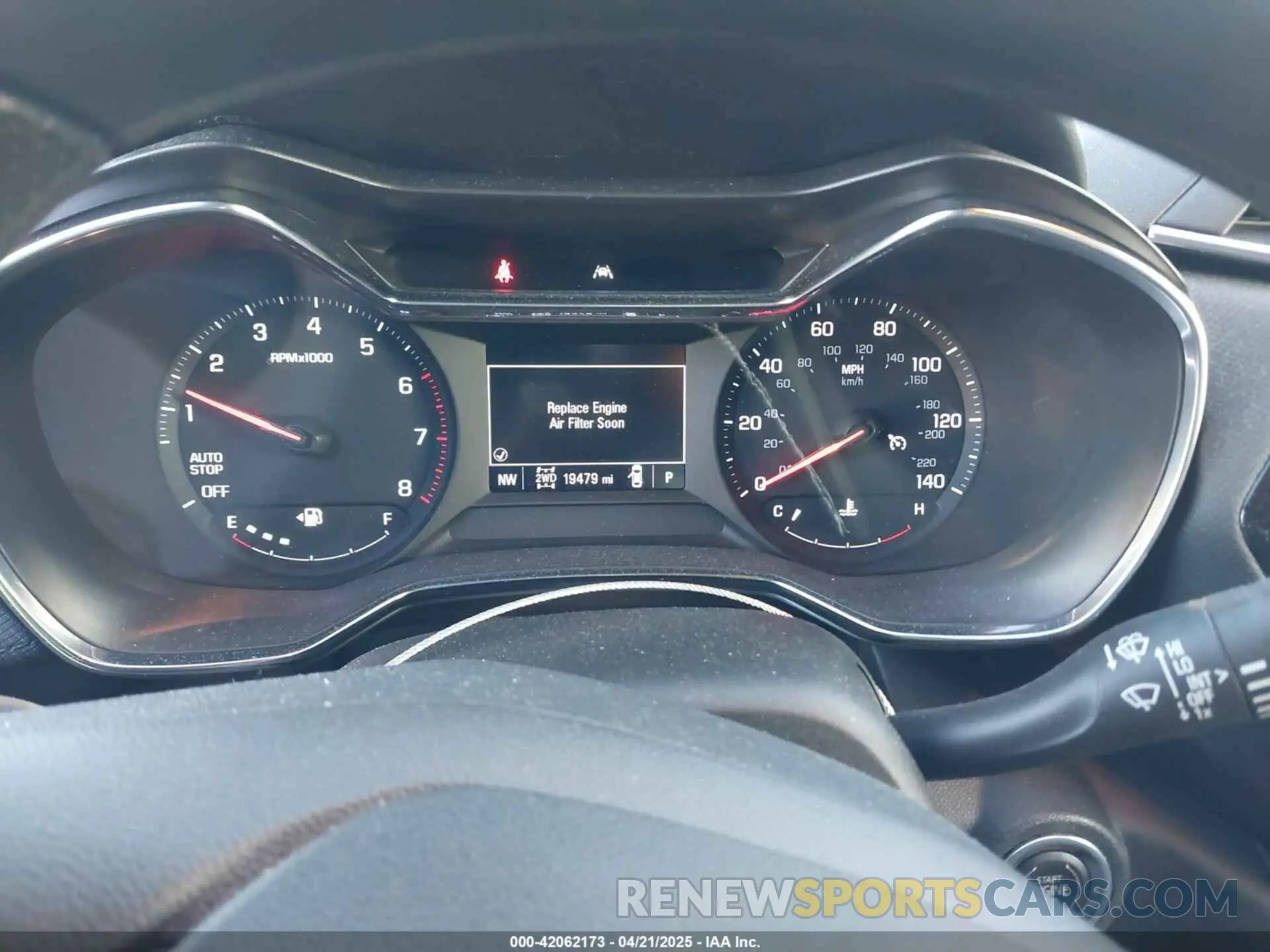 7 fotografías del automóvil dañado KL79MRSL0MB060309 CHEVROLET TRAILBLAZER 2021