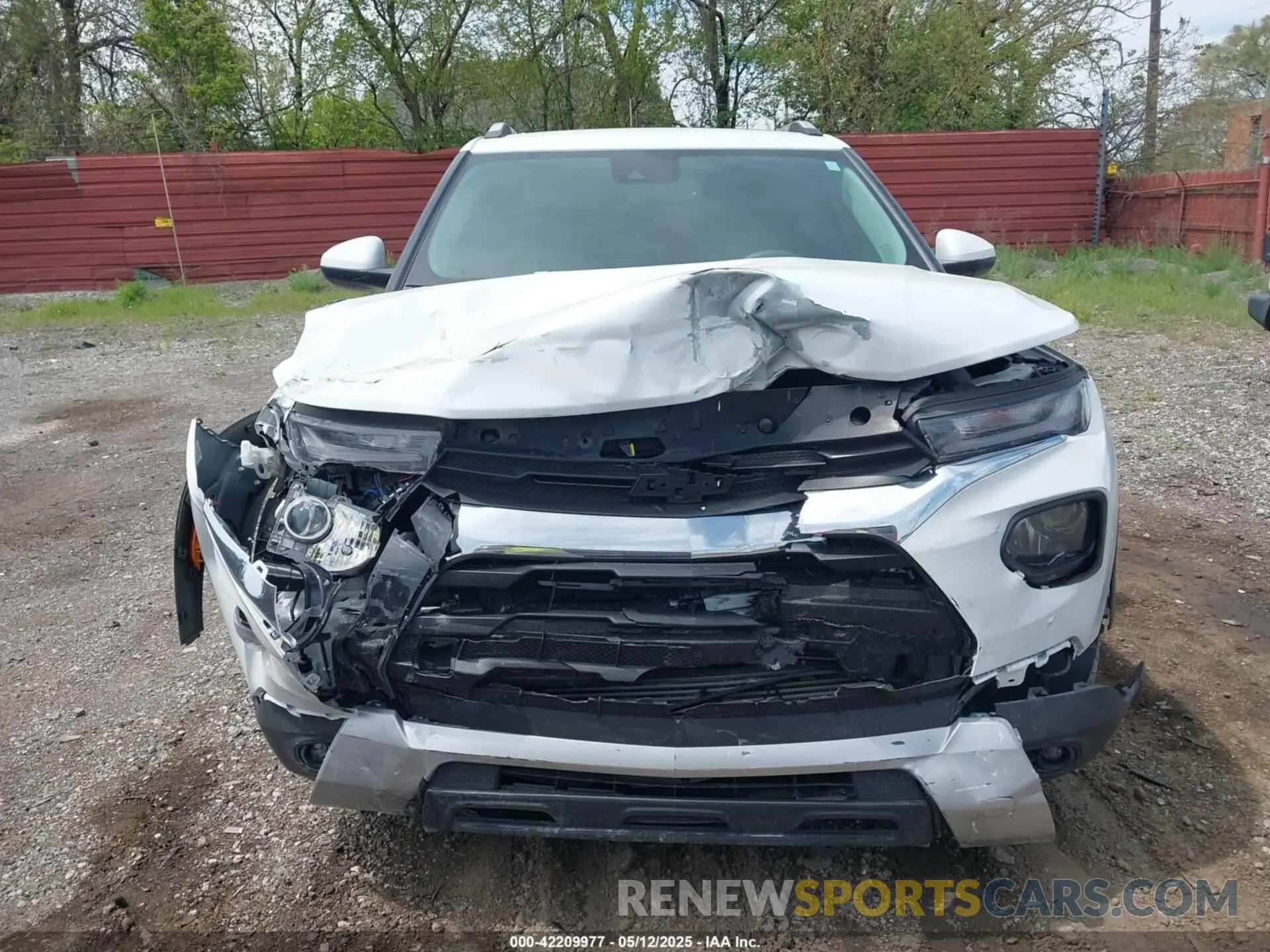 12 fotografías del automóvil dañado KL79MRSL5MB175410 CHEVROLET TRAILBLAZER 2021