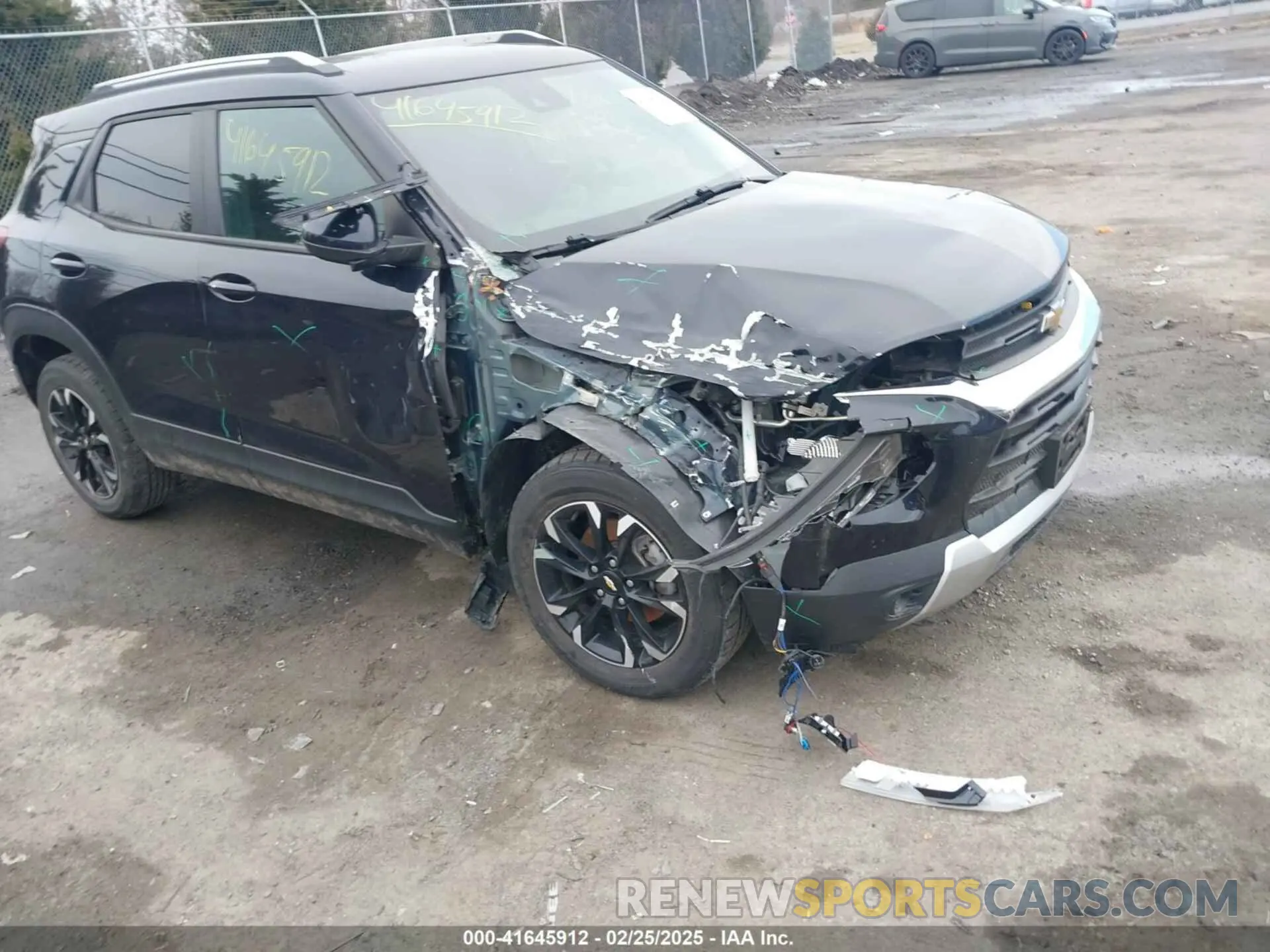 1 fotografías del automóvil dañado KL79MRSL8MB013240 CHEVROLET TRAILBLAZER 2021