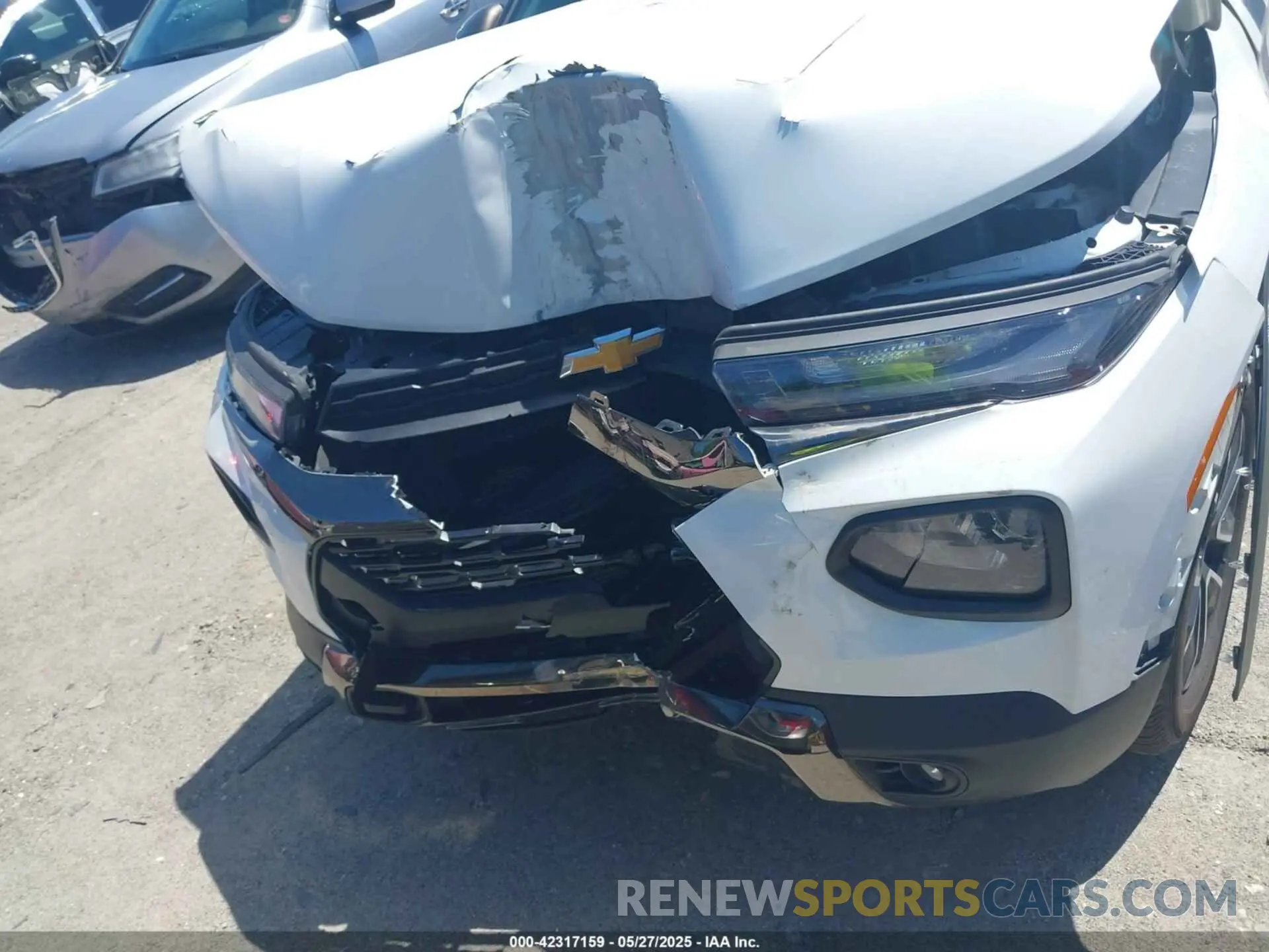 6 fotografías del automóvil dañado KL79MSSL1MB143545 CHEVROLET TRAILBLAZER 2021