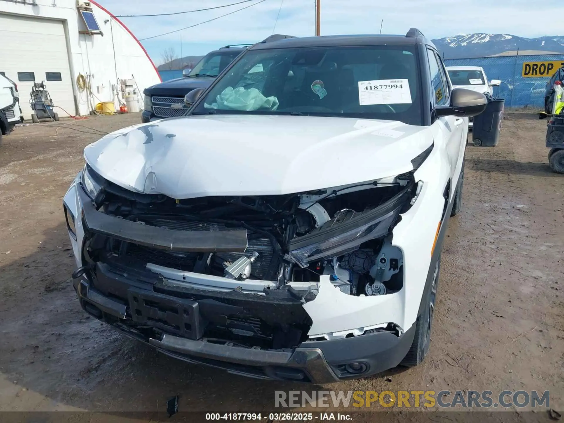 6 fotografías del automóvil dañado KL79MSSL1MB152813 CHEVROLET TRAILBLAZER 2021