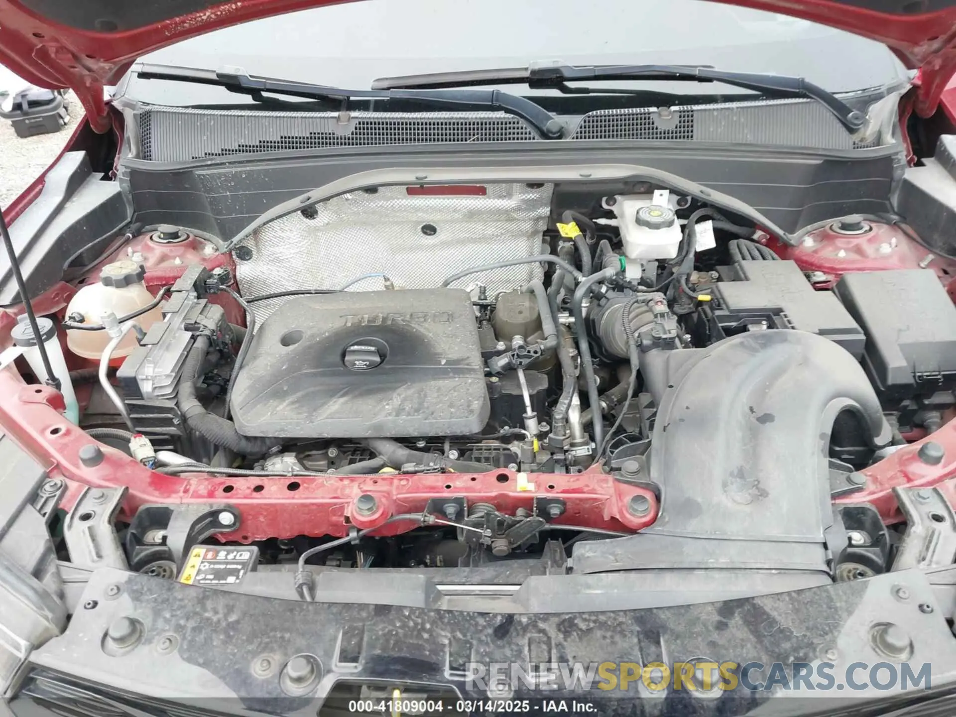 10 fotografías del automóvil dañado KL79MTSL1MB009611 CHEVROLET TRAILBLAZER 2021