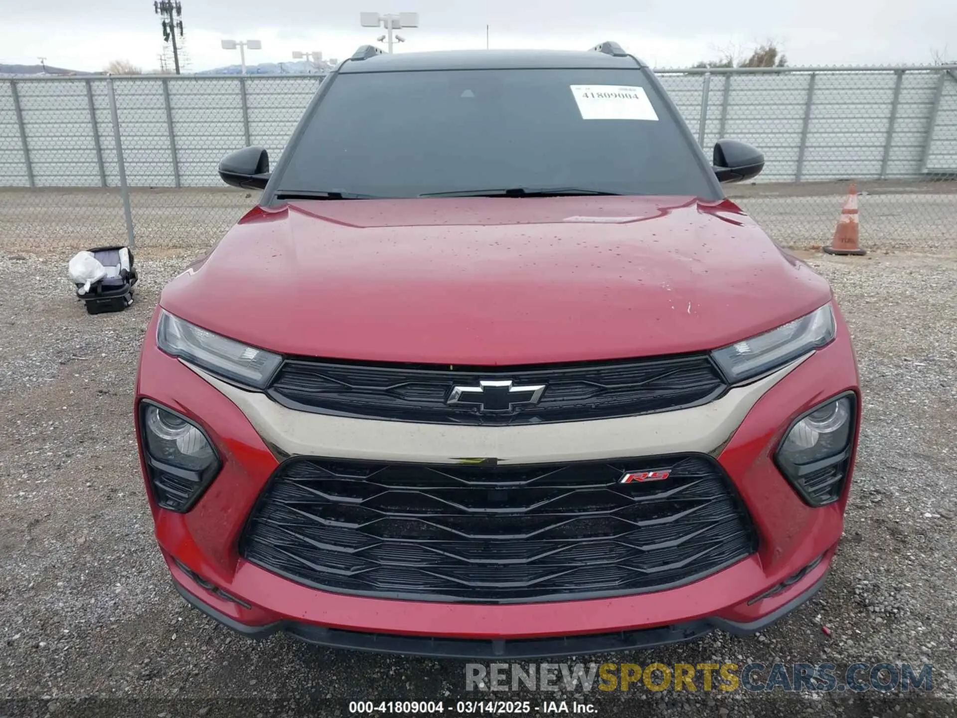 12 fotografías del automóvil dañado KL79MTSL1MB009611 CHEVROLET TRAILBLAZER 2021