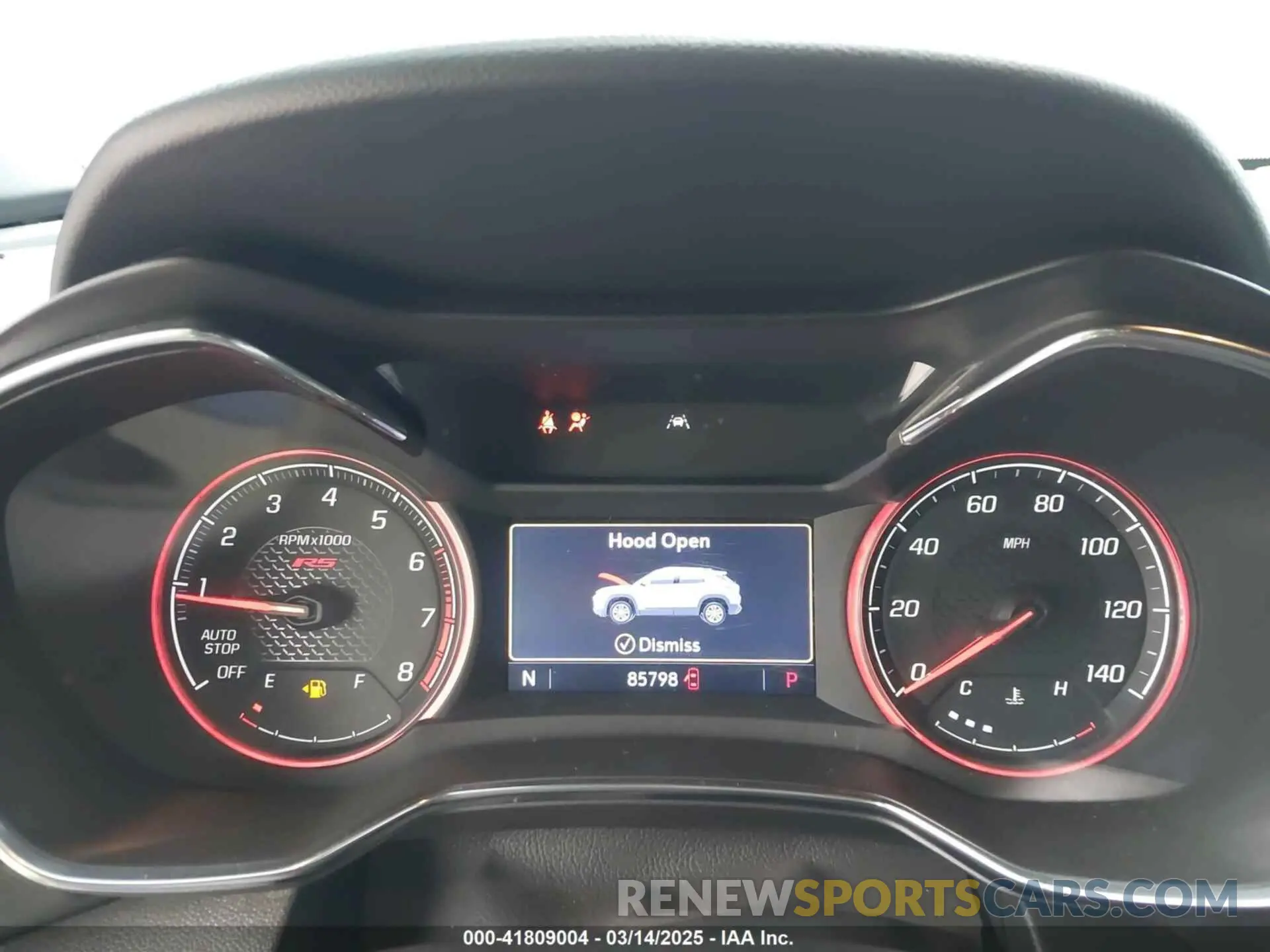 7 fotografías del automóvil dañado KL79MTSL1MB009611 CHEVROLET TRAILBLAZER 2021