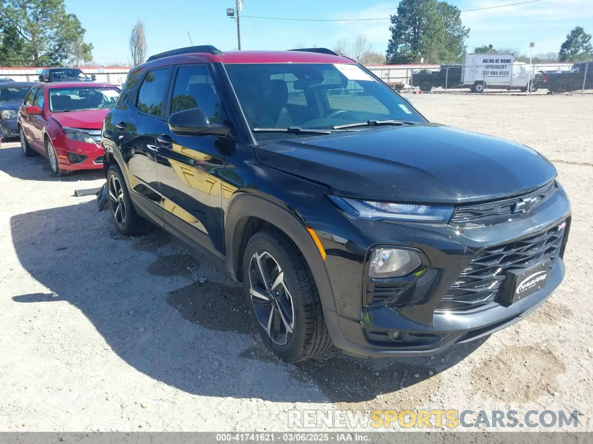1 fotografías del automóvil dañado KL79MTSL2MB158142 CHEVROLET TRAILBLAZER 2021