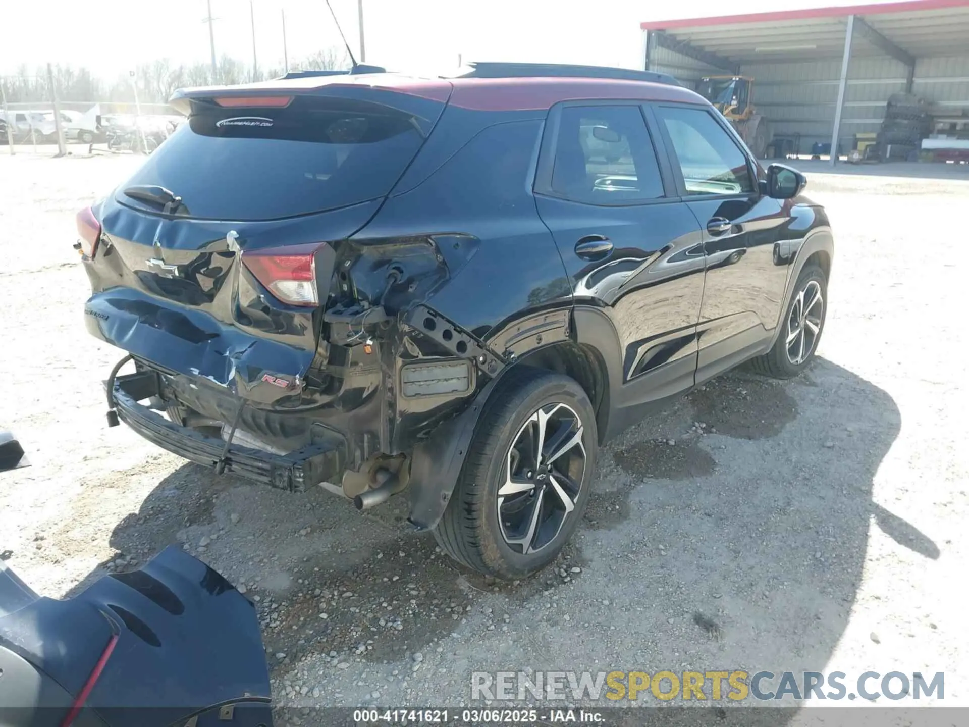 4 fotografías del automóvil dañado KL79MTSL2MB158142 CHEVROLET TRAILBLAZER 2021