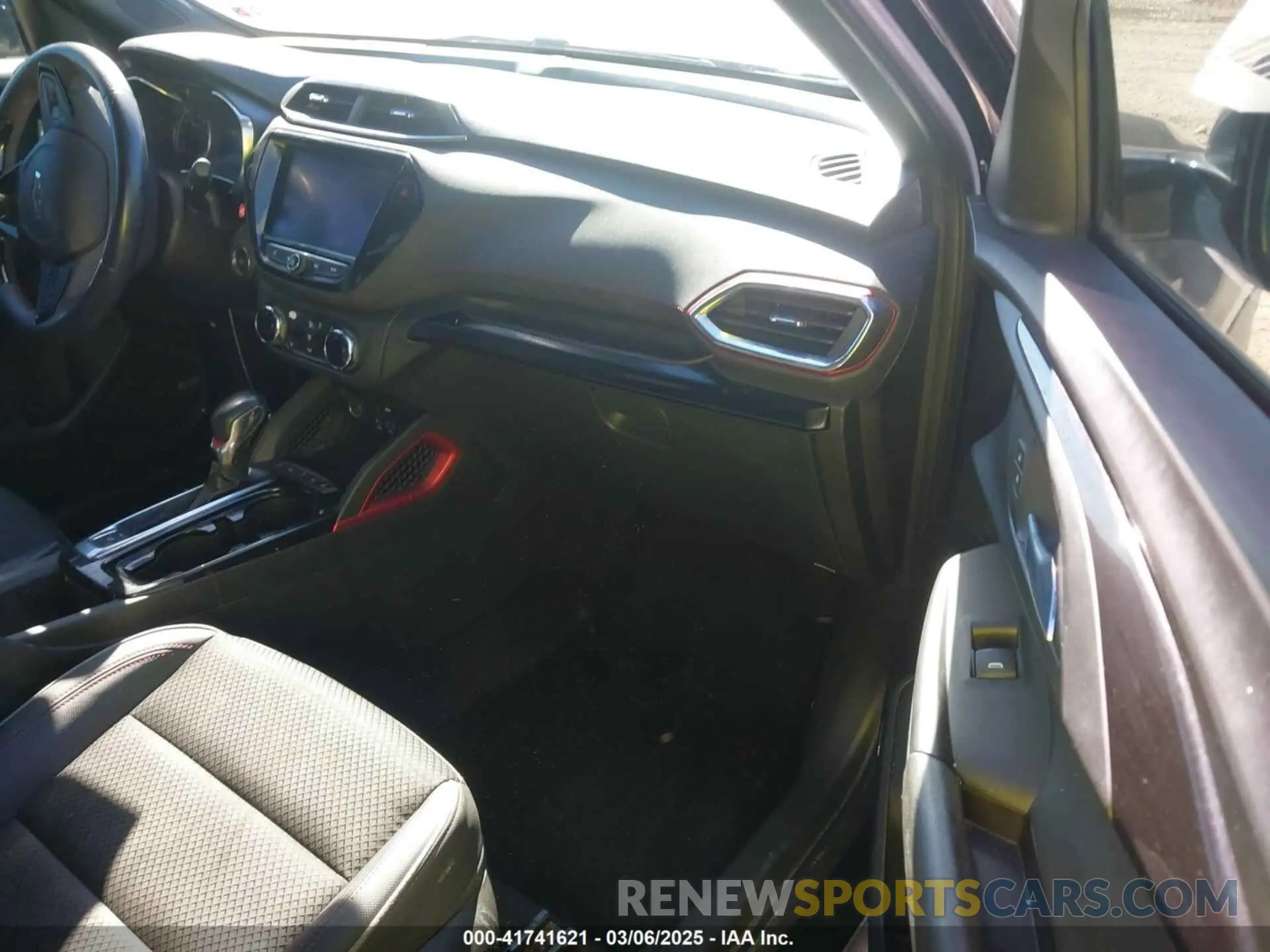 5 fotografías del automóvil dañado KL79MTSL2MB158142 CHEVROLET TRAILBLAZER 2021