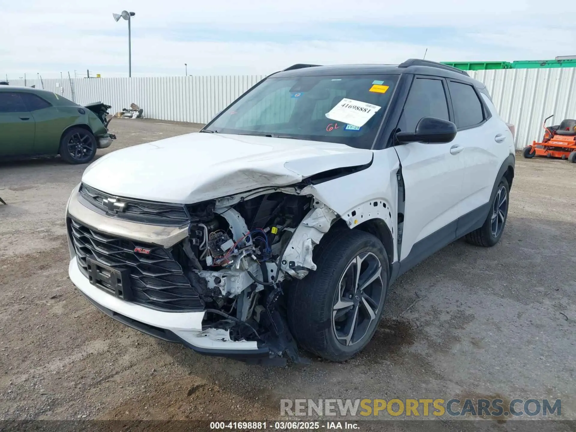 2 fotografías del automóvil dañado KL79MTSL2MB163941 CHEVROLET TRAILBLAZER 2021